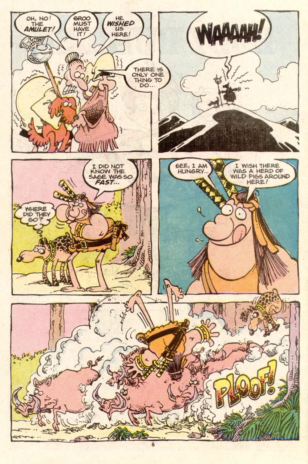 Read online Sergio Aragonés Groo the Wanderer comic -  Issue #35 - 6