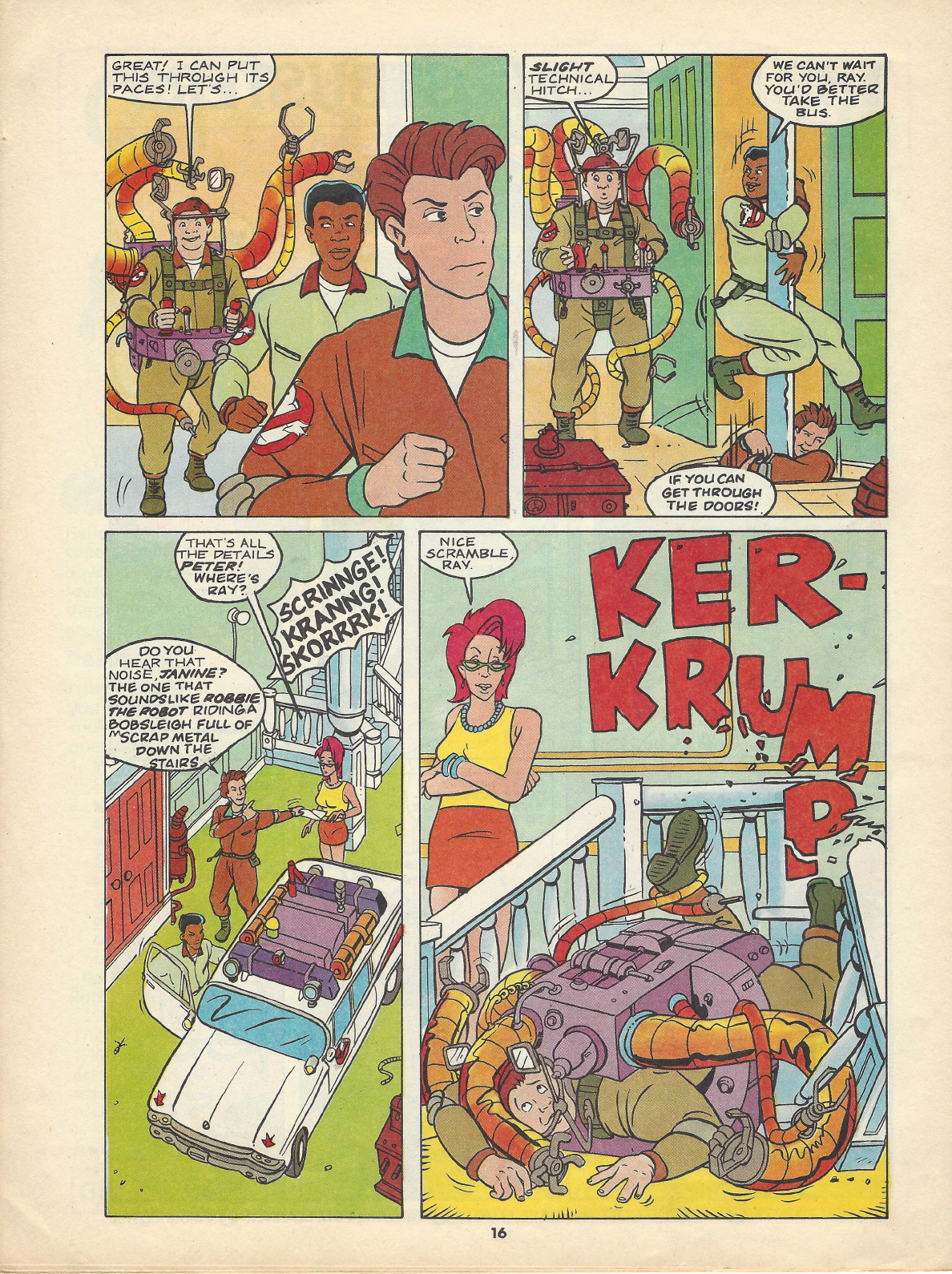Read online The Real Ghostbusters comic -  Issue #51 - 16