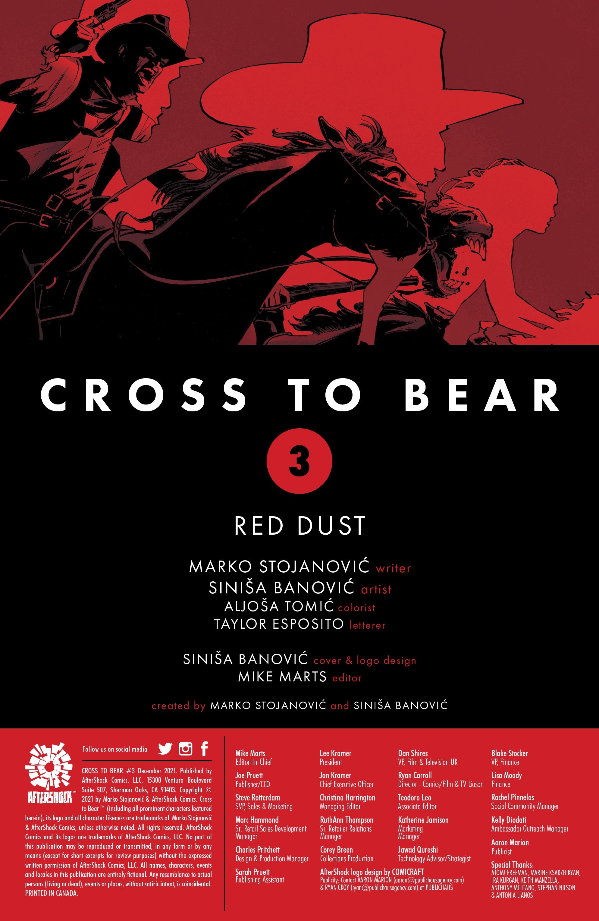 Read online Cross to Bear comic -  Issue #3 - 2