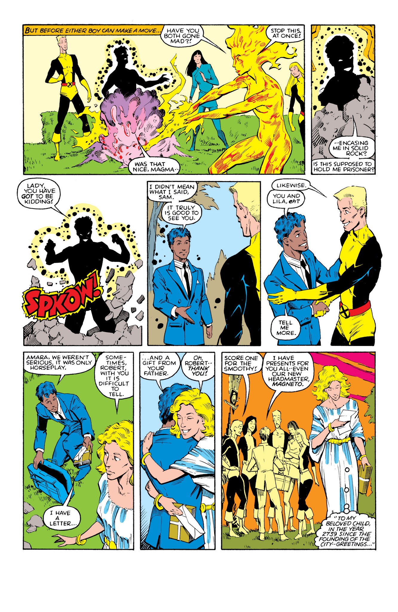 Read online New Mutants Classic comic -  Issue # TPB 6 - 56
