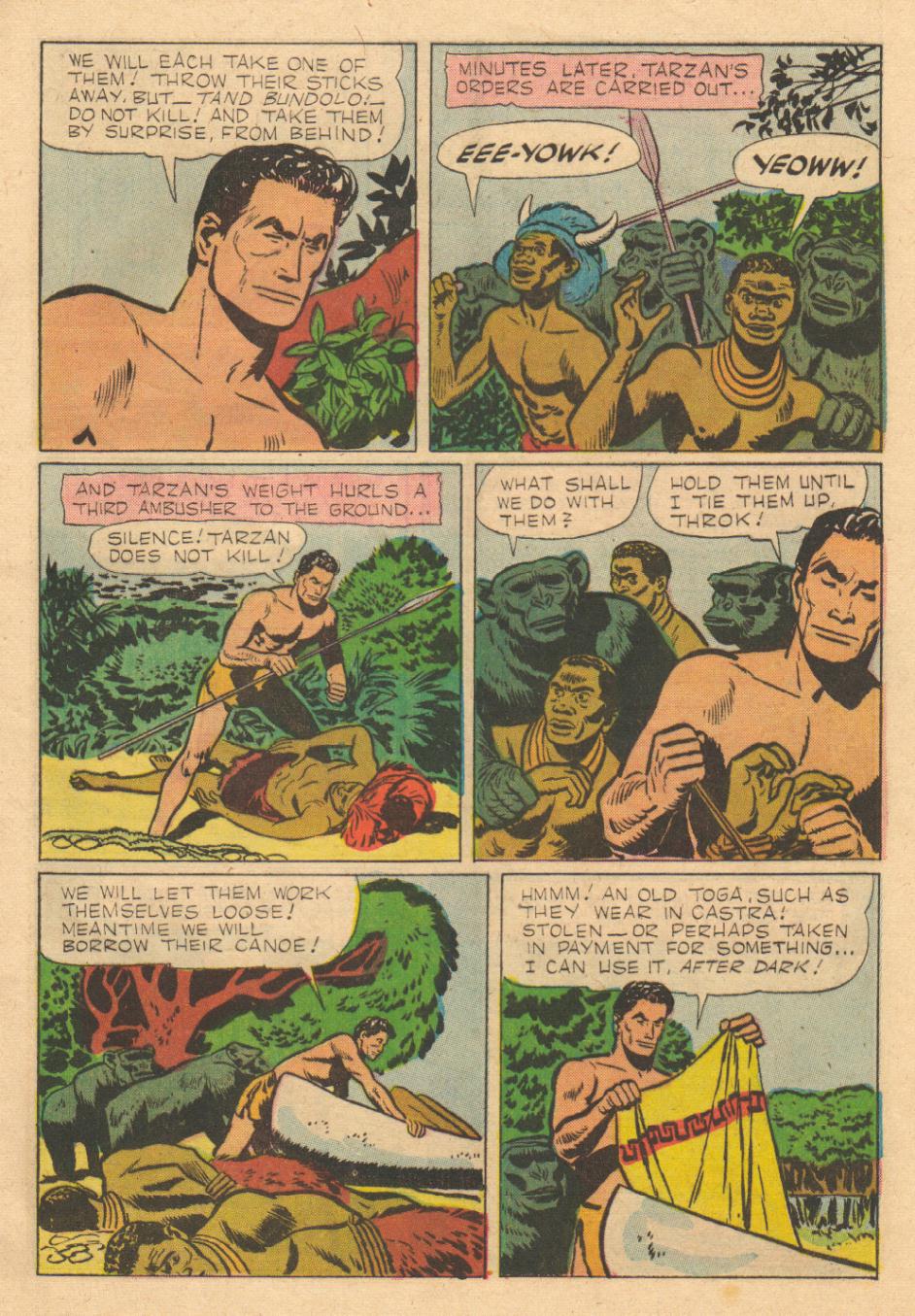 Read online Tarzan (1948) comic -  Issue #89 - 9