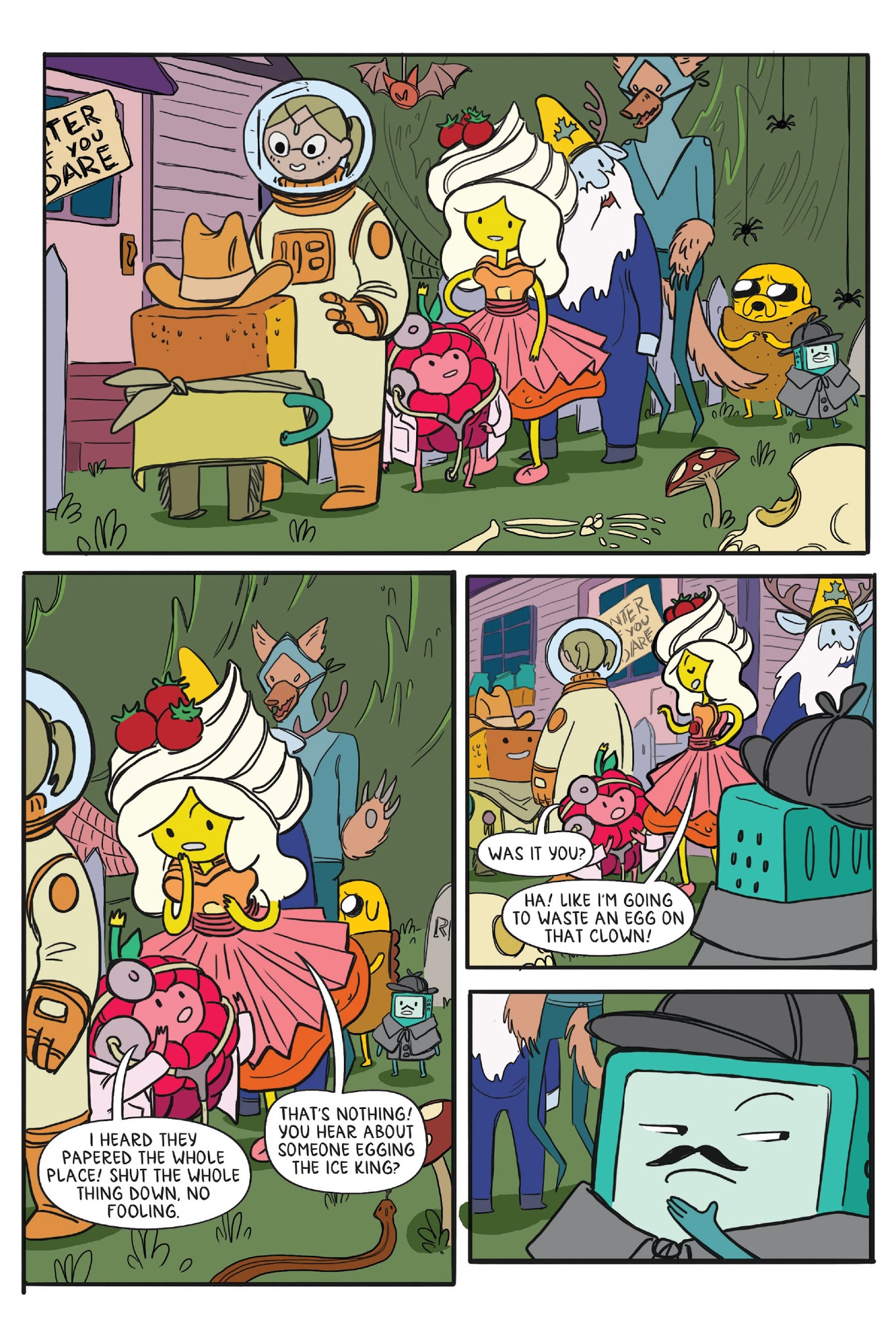 Read online Adventure Time: Masked Mayhem comic -  Issue # TPB - 72