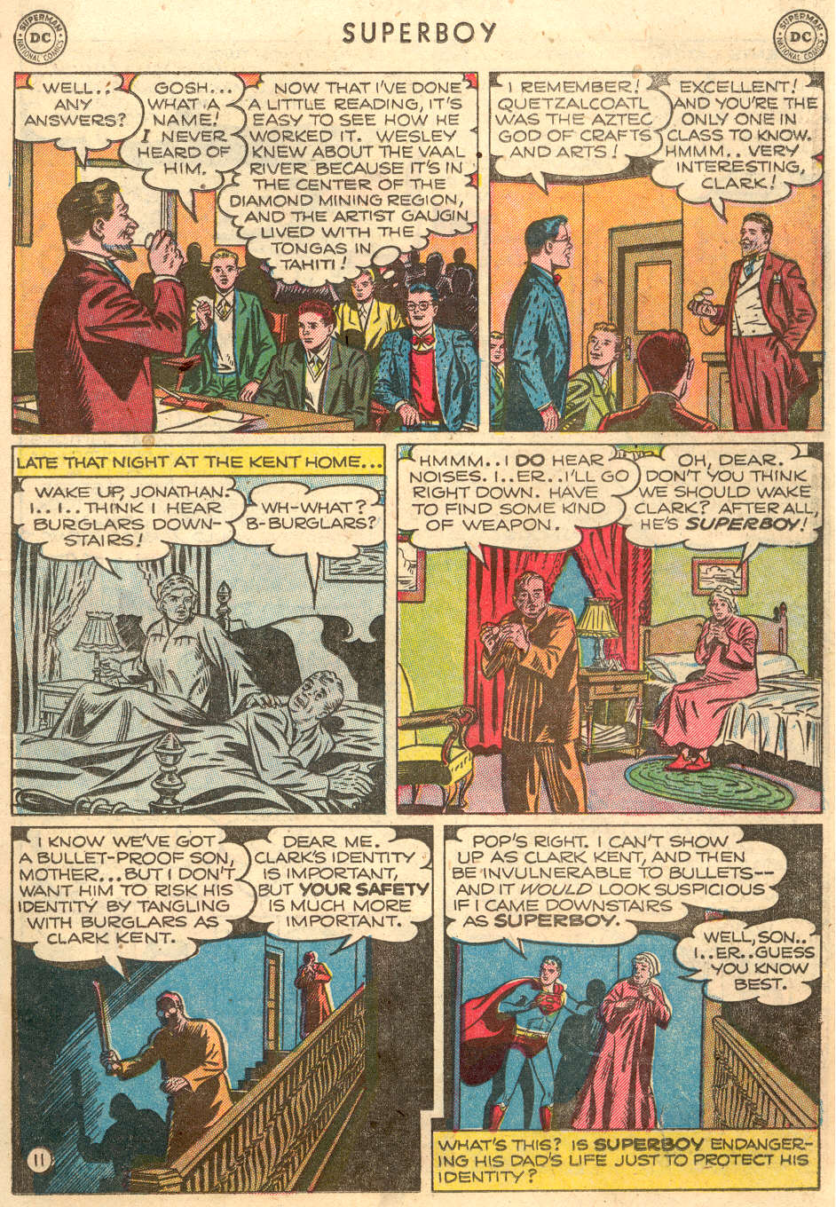 Read online Superboy (1949) comic -  Issue #17 - 12