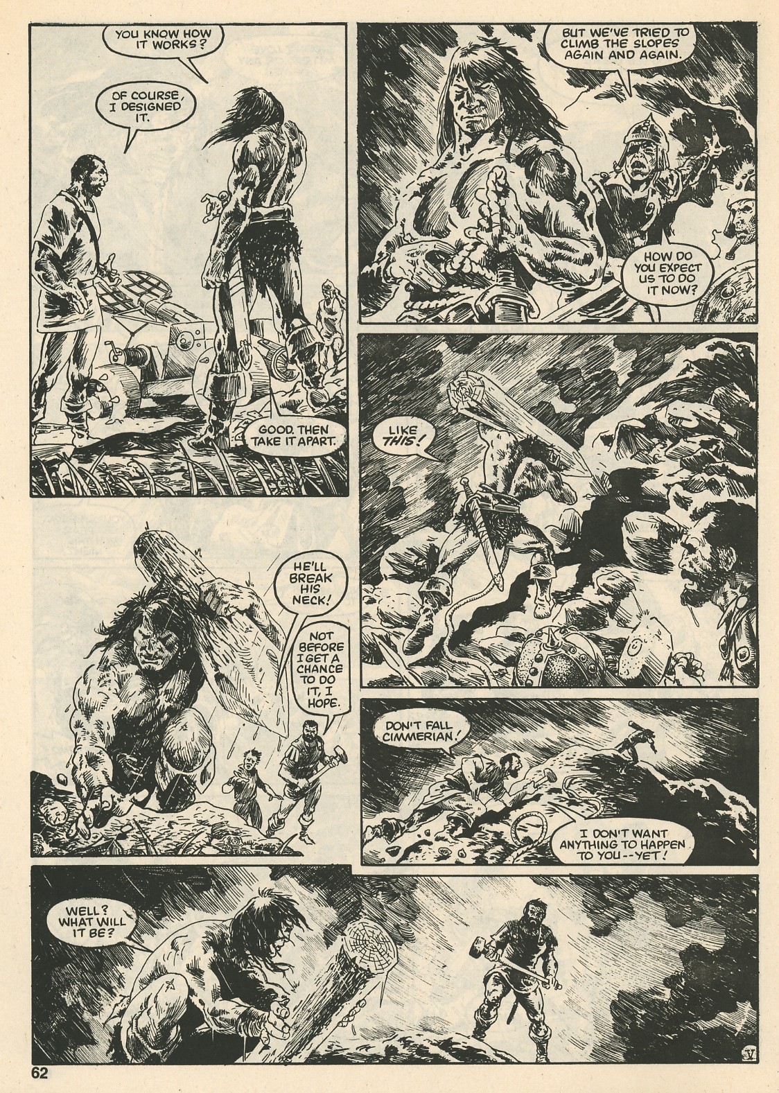 Read online The Savage Sword Of Conan comic -  Issue #108 - 62