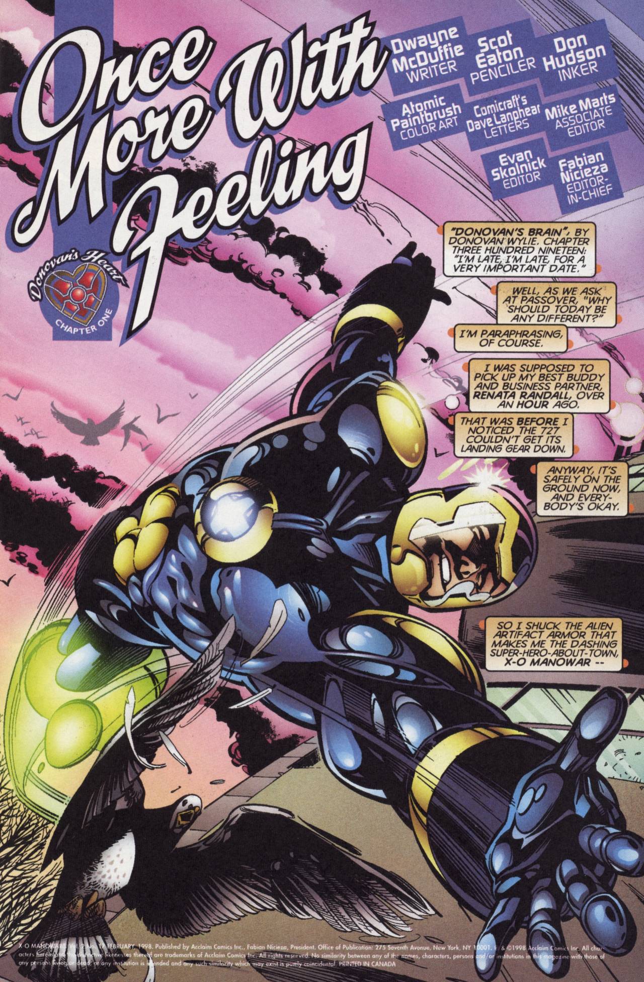 Read online X-O Manowar (1996) comic -  Issue #17 - 4
