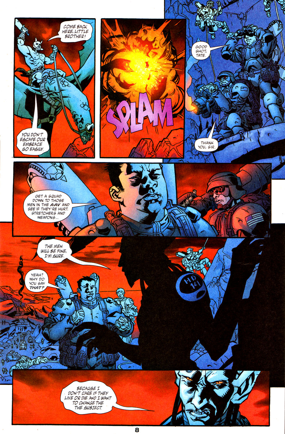 Read online Human Defense Corps comic -  Issue #5 - 9