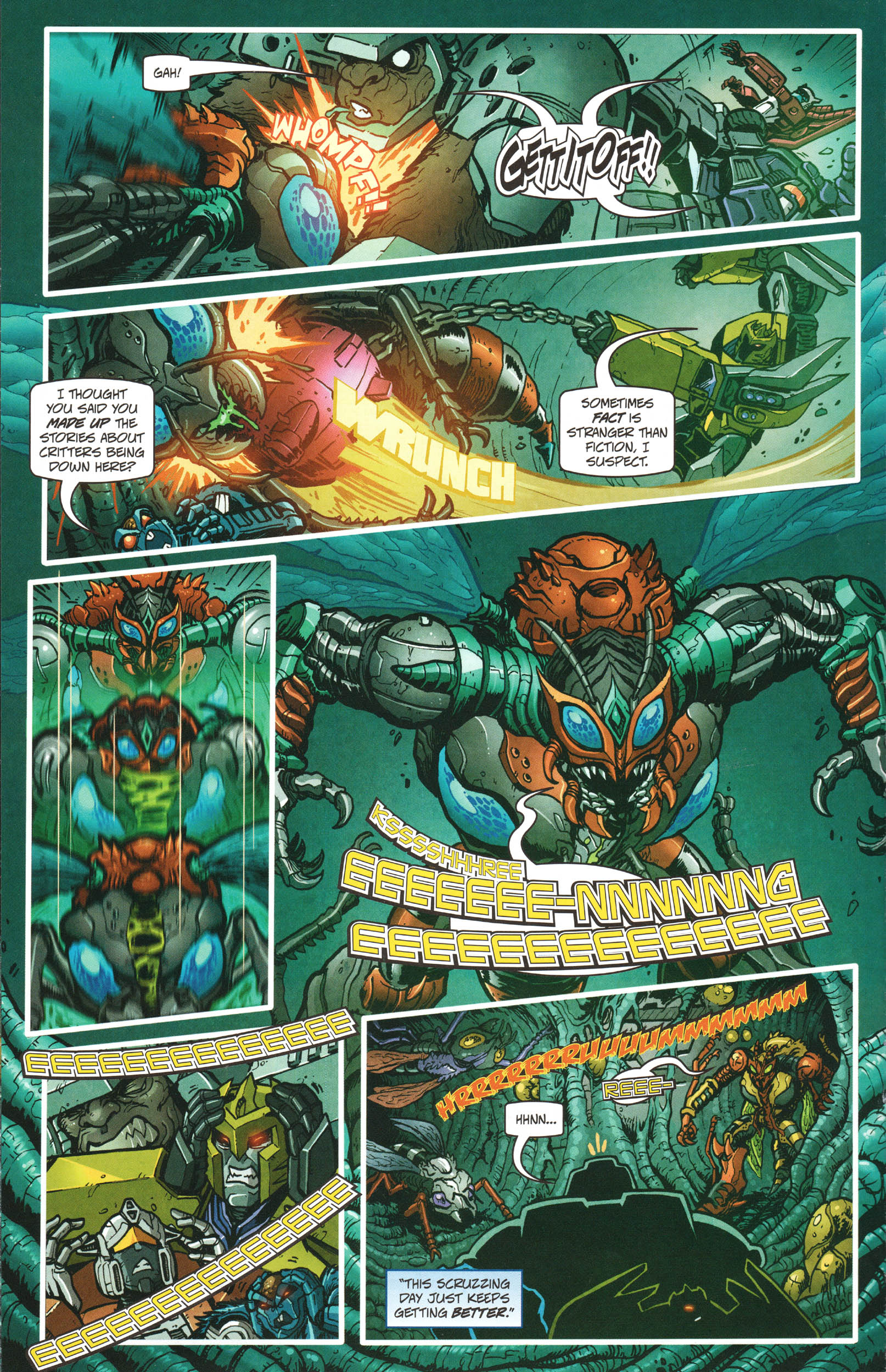 Read online Transformers: Timelines comic -  Issue #11 - 12