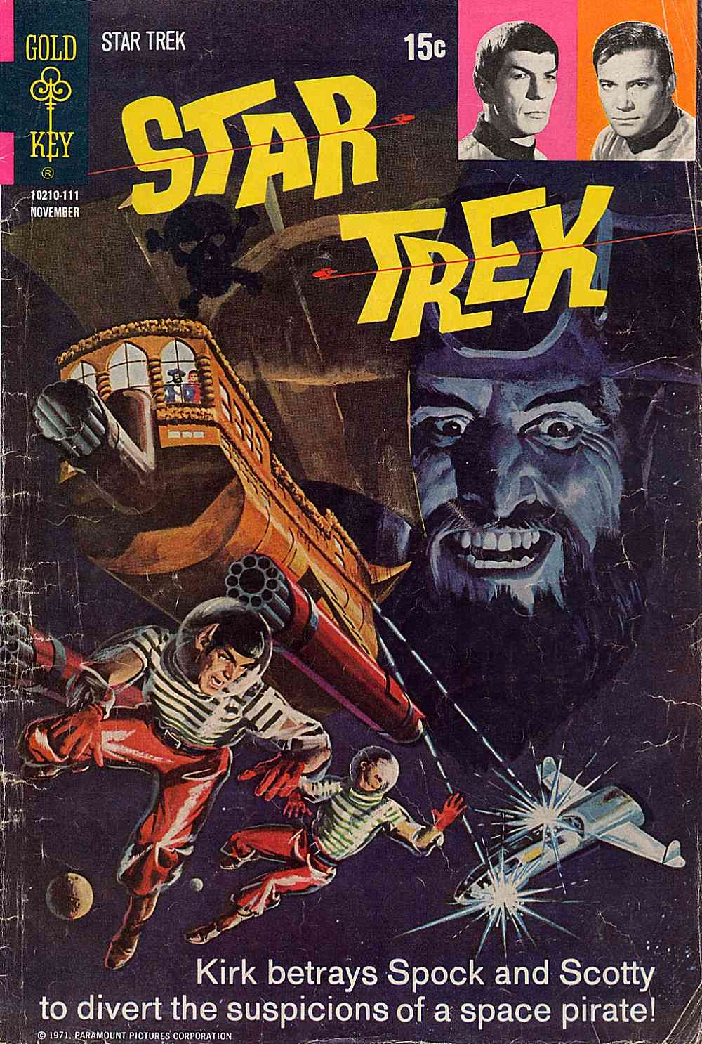 Read online Star Trek (1967) comic -  Issue #12 - 1