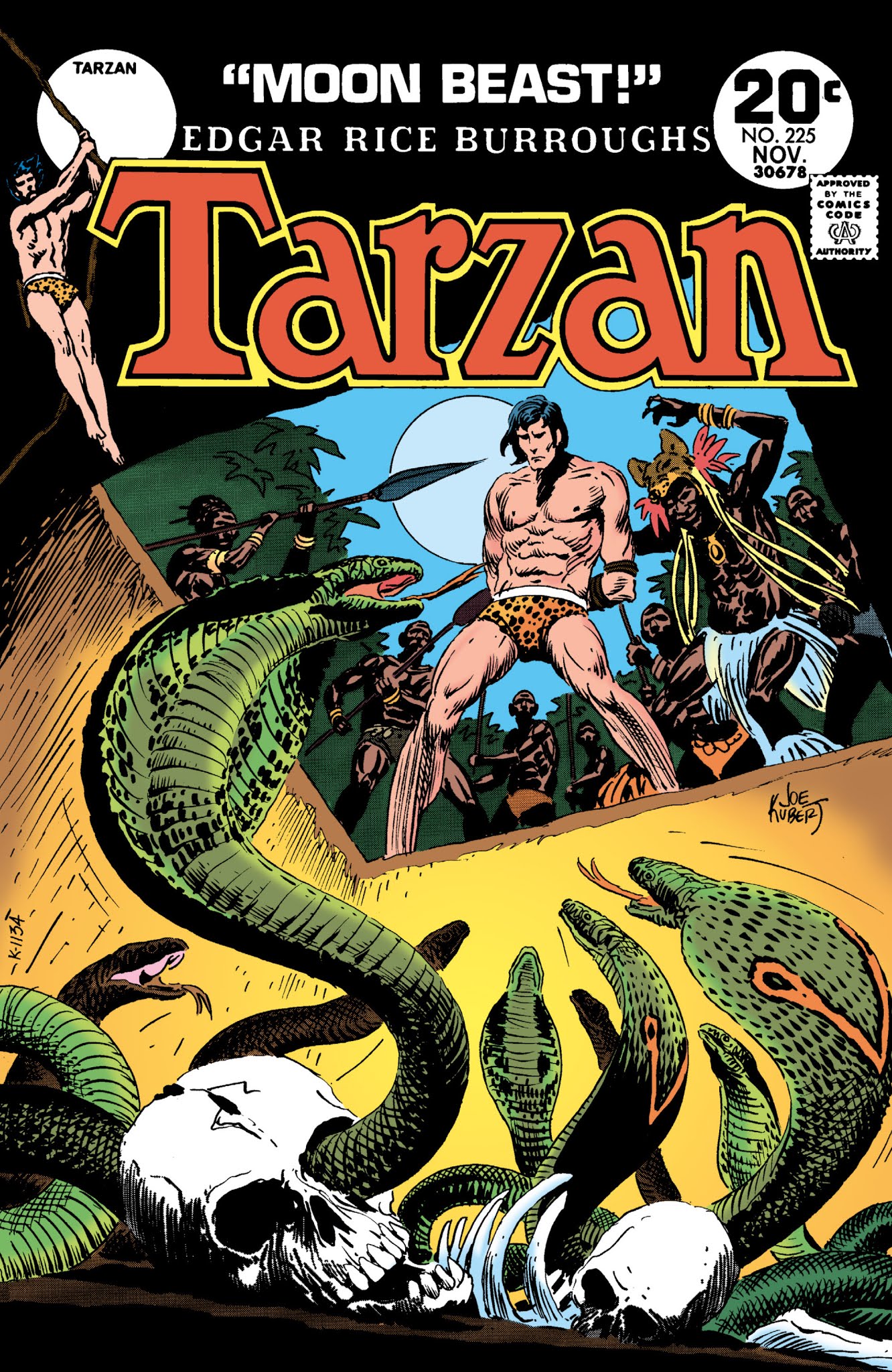 Read online Edgar Rice Burroughs' Tarzan The Joe Kubert Years comic -  Issue # TPB 3 (Part 1) - 10