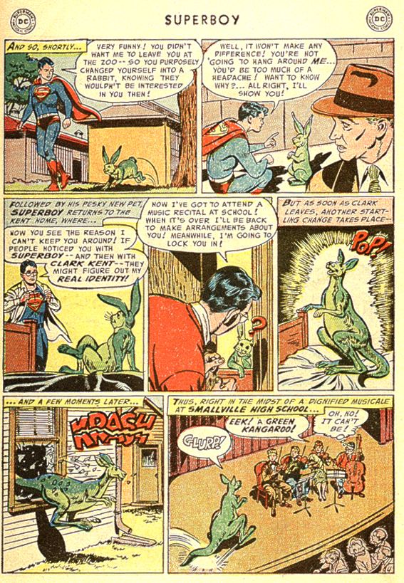 Read online Superboy (1949) comic -  Issue #33 - 16