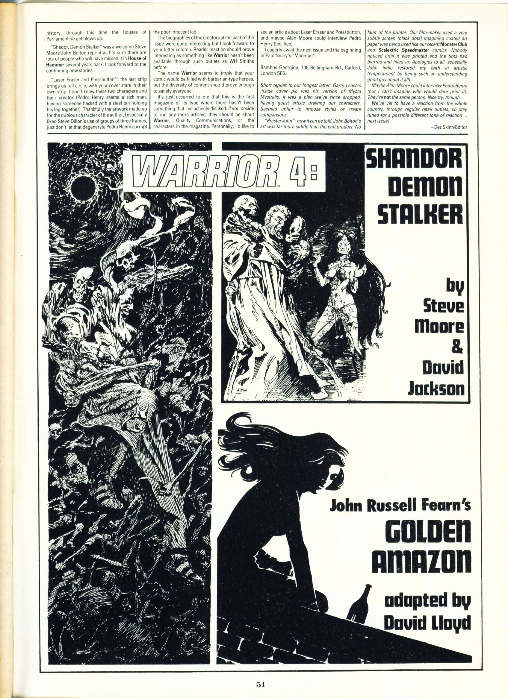 Read online Warrior comic -  Issue #3 - 50