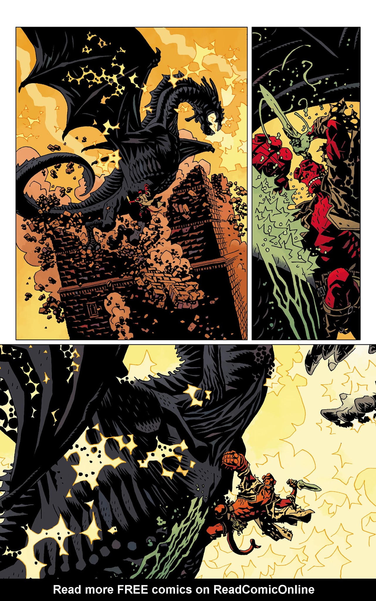 Read online Hellboy: The Storm And The Fury comic -  Issue # TPB - 153