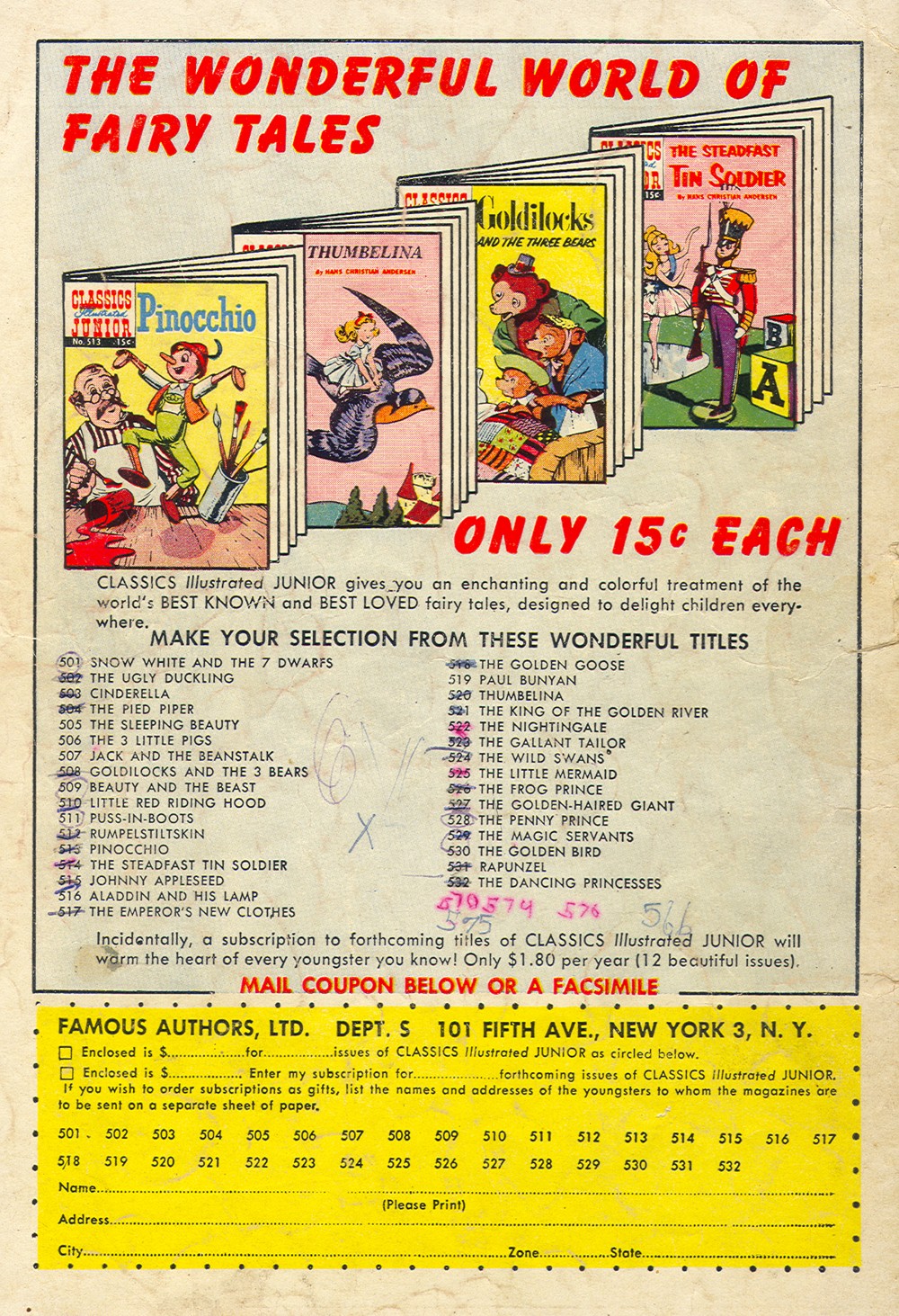 Read online Classics Illustrated Junior comic -  Issue #531 - 36