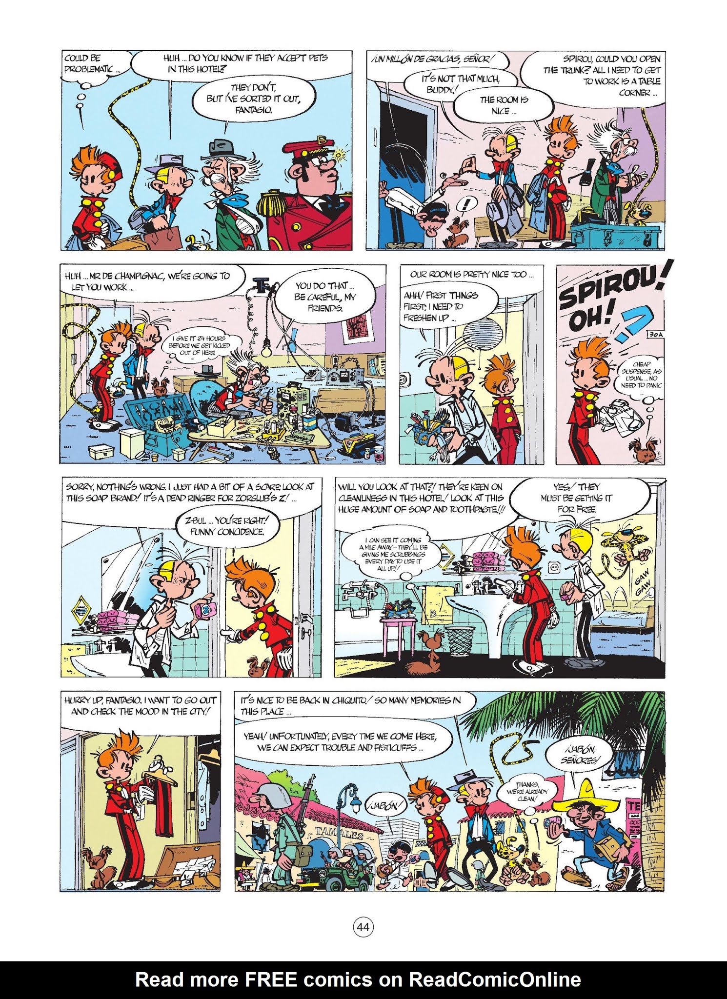 Read online Spirou & Fantasio (2009) comic -  Issue #15 - 46