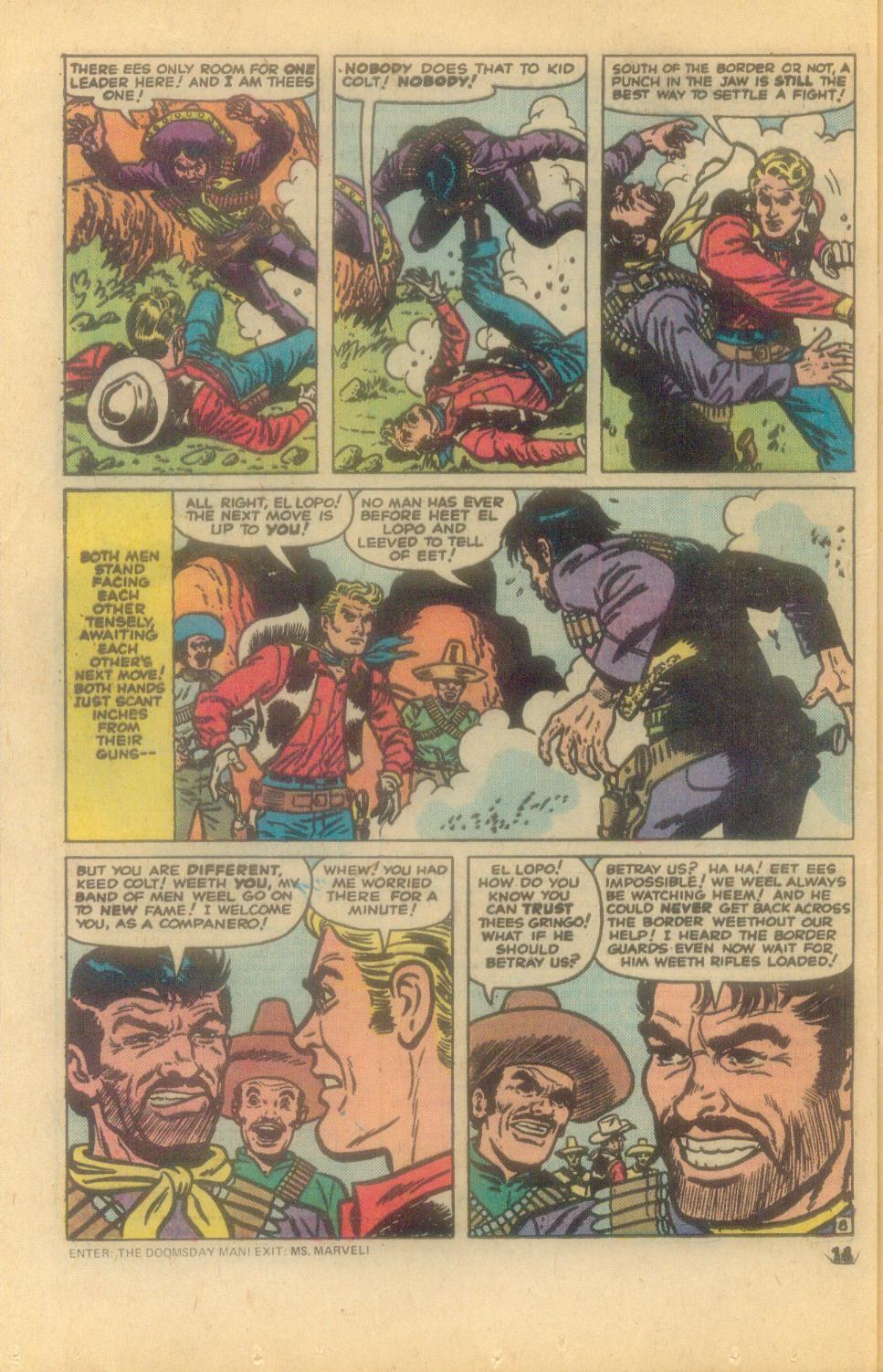 Read online Kid Colt Outlaw comic -  Issue #216 - 16