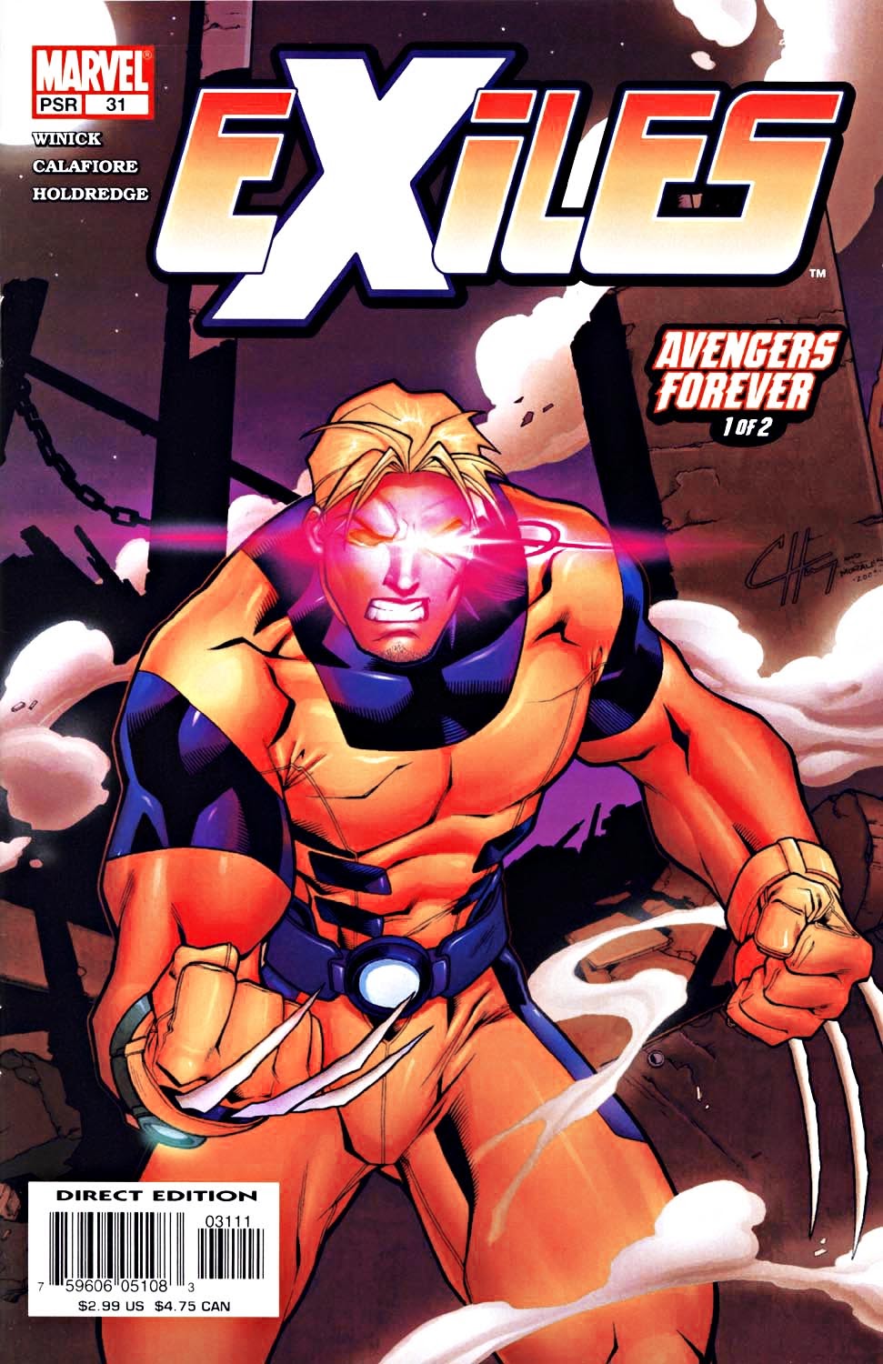 Read online Exiles (2001) comic -  Issue #31 - 1