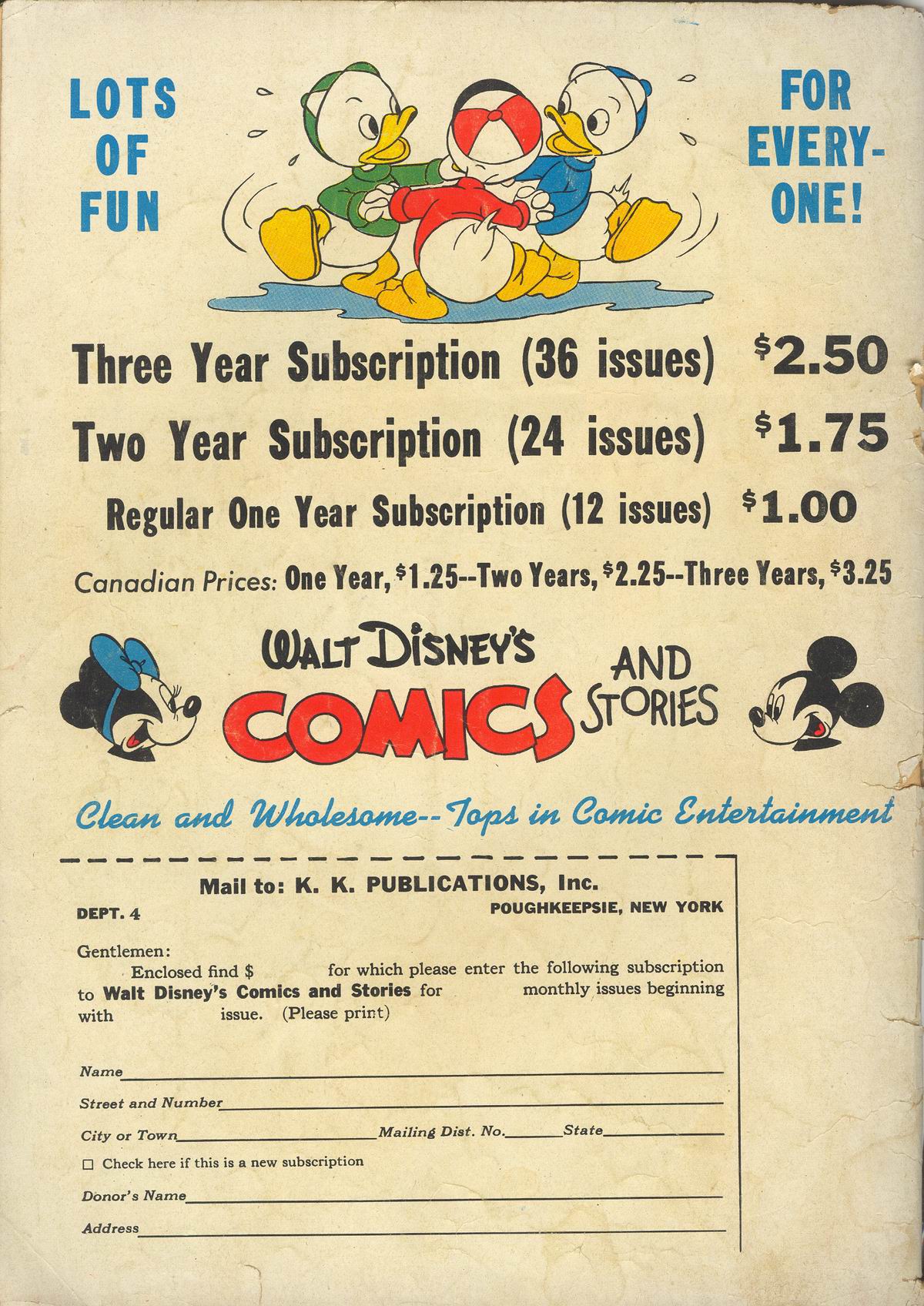 Read online Walt Disney's Comics and Stories comic -  Issue #55 - 52