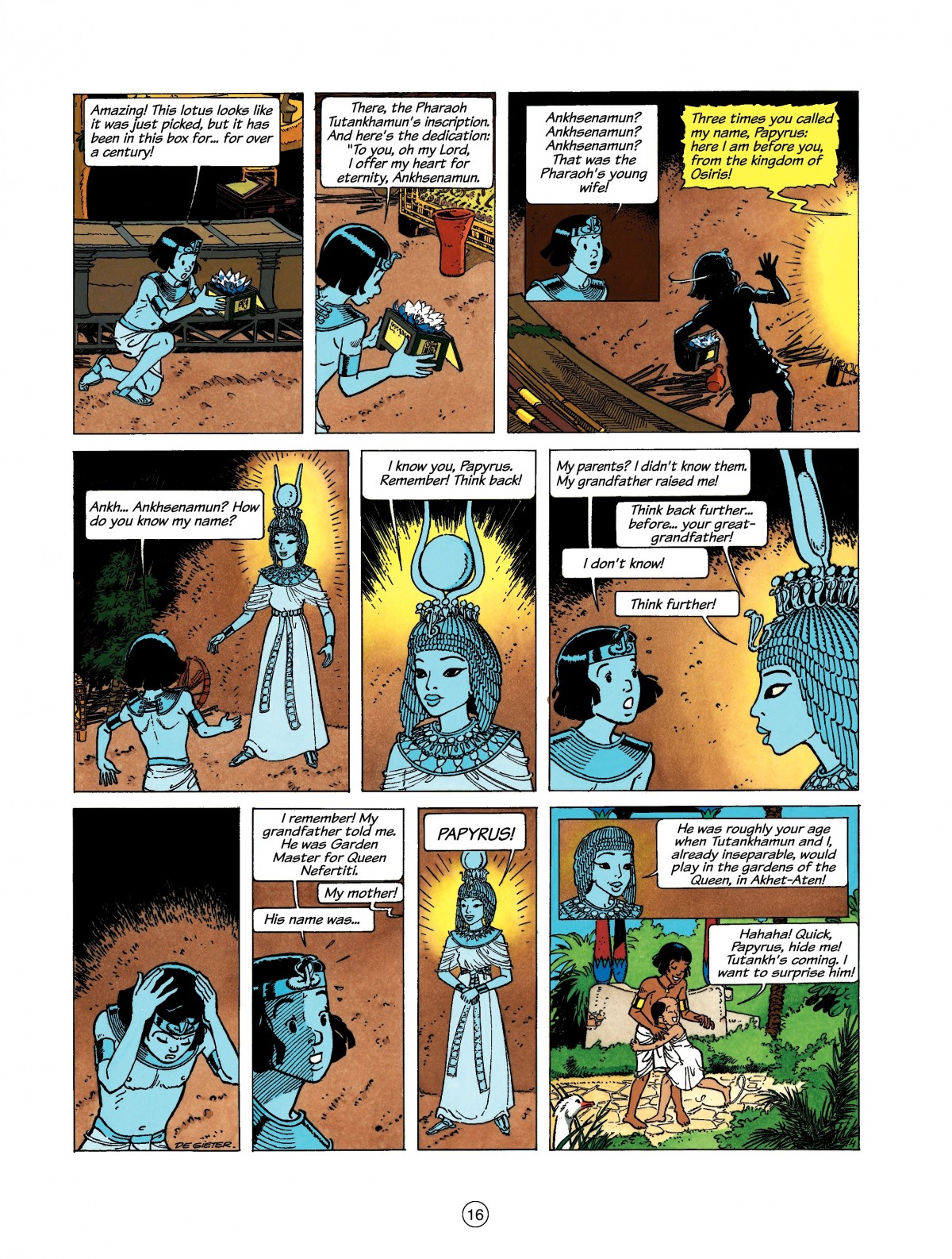 Read online Papyrus comic -  Issue #3 - 16