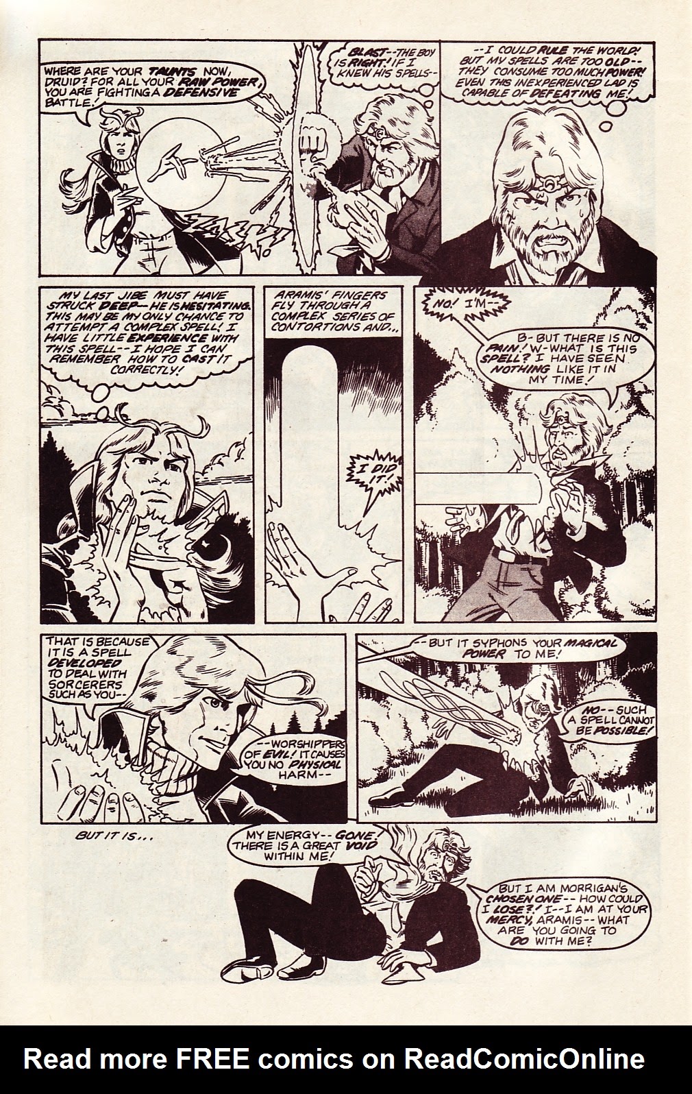 Read online Aramis comic -  Issue #2 - 22