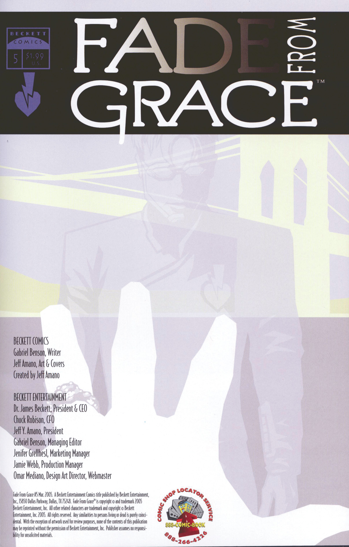 Read online Fade from Grace comic -  Issue #5 - 33