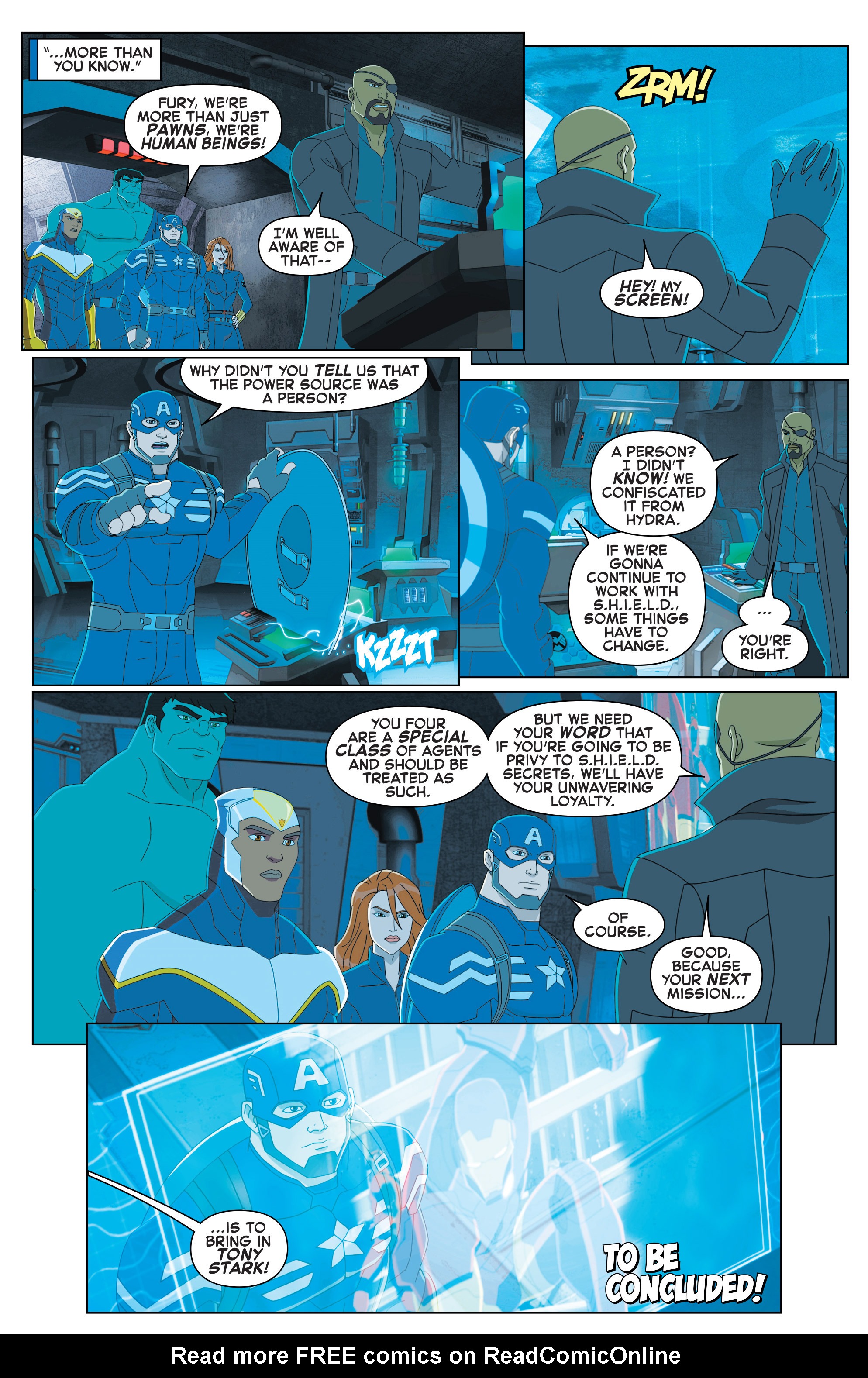 Read online Marvel Universe Avengers Assemble: Civil War comic -  Issue #3 - 22
