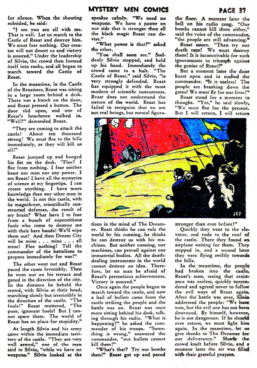 Read online Mystery Men Comics comic -  Issue #6 - 39