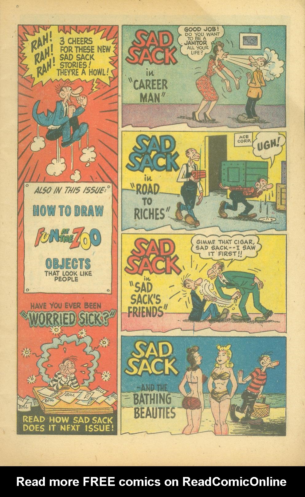 Read online Sad Sack comic -  Issue #18 - 3