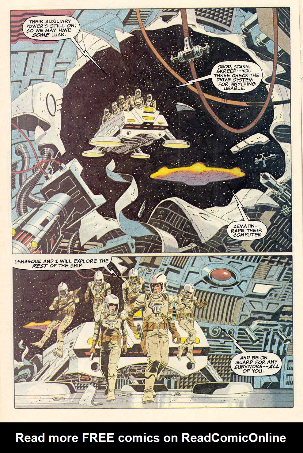 Read online Six From Sirius 2 comic -  Issue #1 - 14