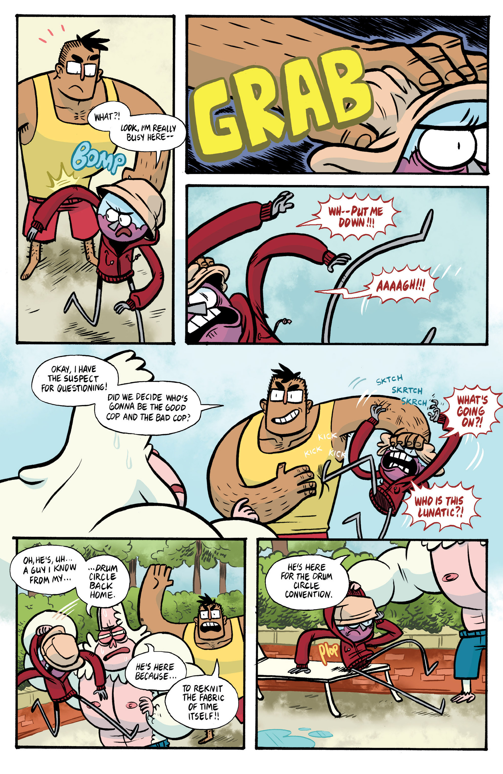 Read online Regular Show: Skips comic -  Issue #5 - 8