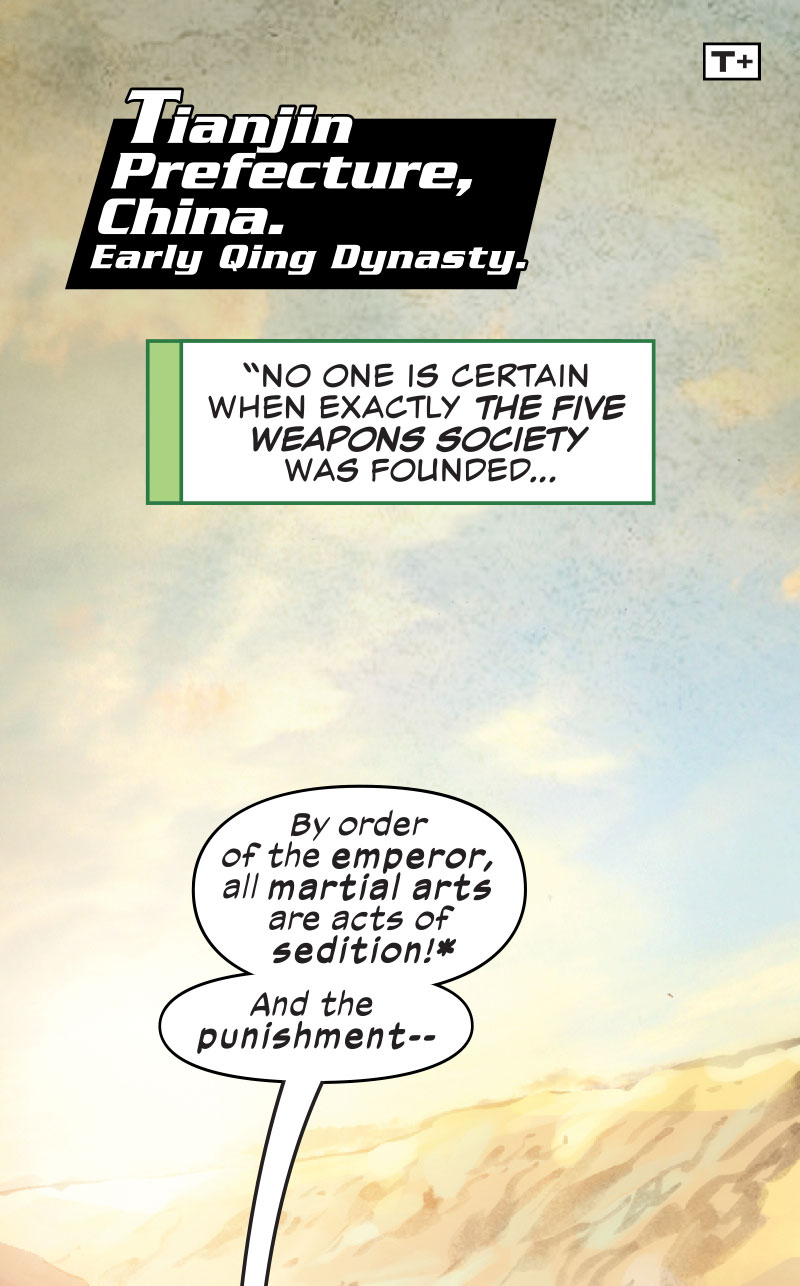 Read online Shang-Chi: Brothers & Sisters Infinity Comic comic -  Issue #1 - 2
