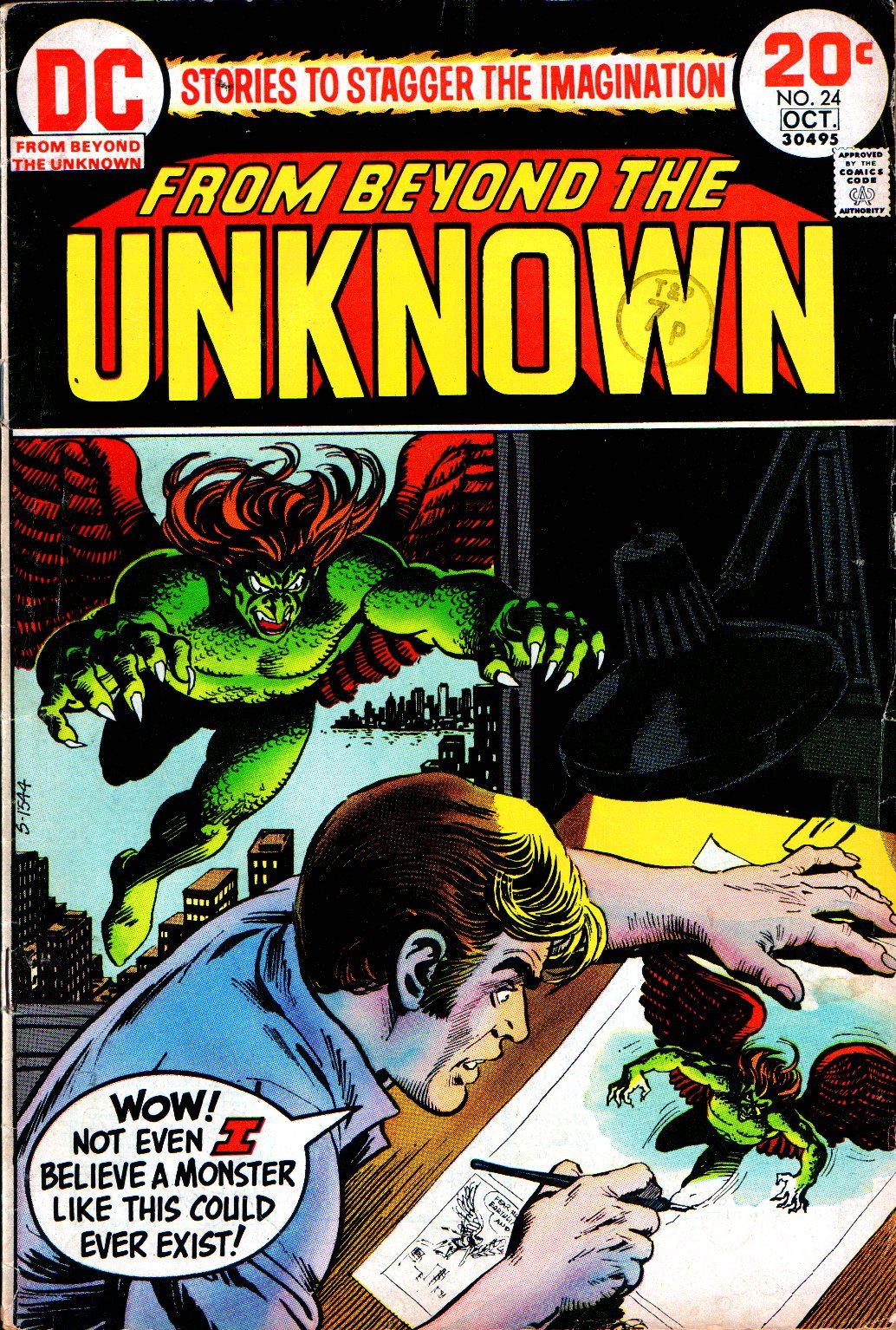 Read online From Beyond the Unknown comic -  Issue #24 - 1