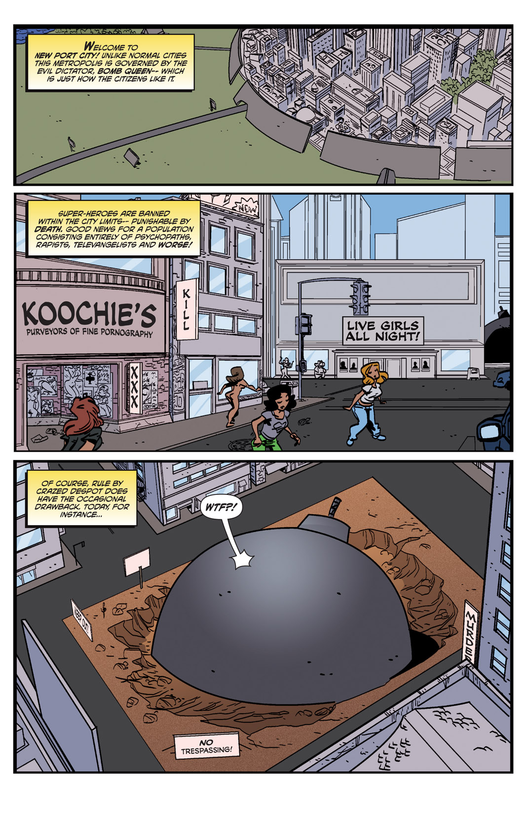 Read online Bomb Queen Presents: All-Girl Comics comic -  Issue # Full - 3