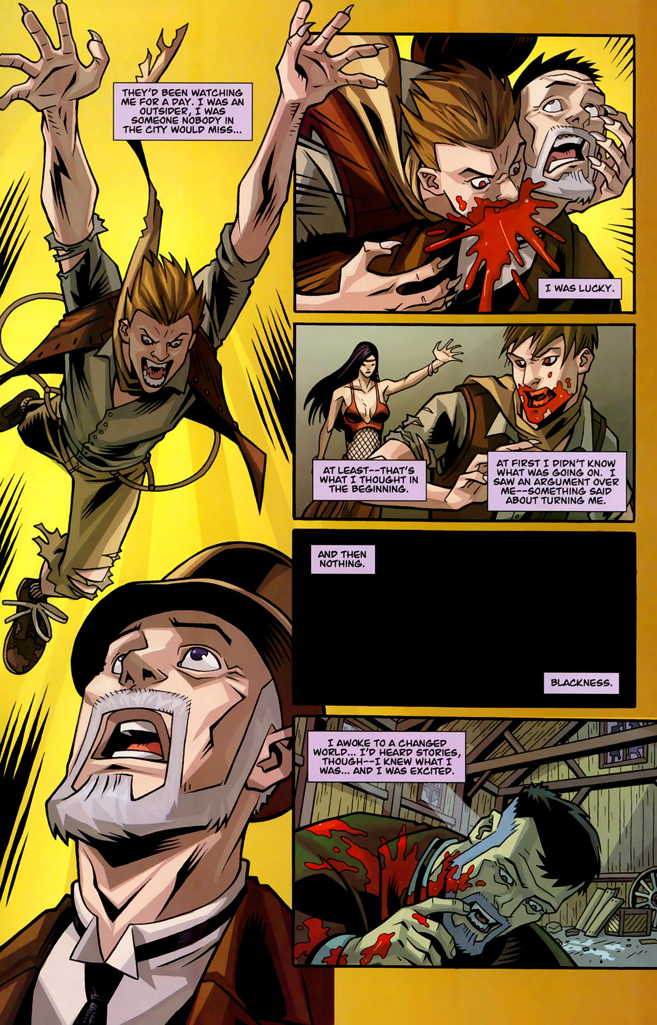 Read online The Astounding Wolf-Man comic -  Issue #10 - 12