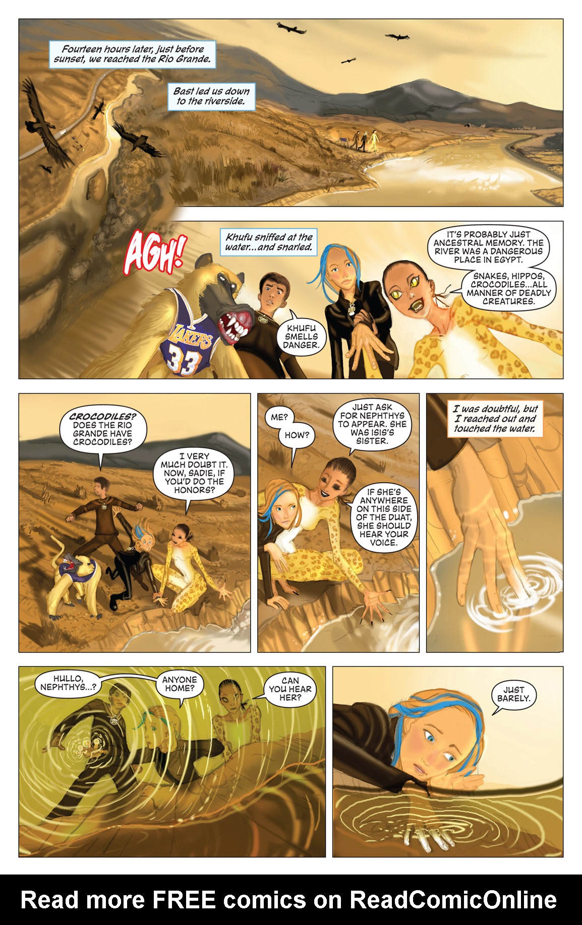 Read online The Kane Chronicles comic -  Issue # TPB 1 - 128