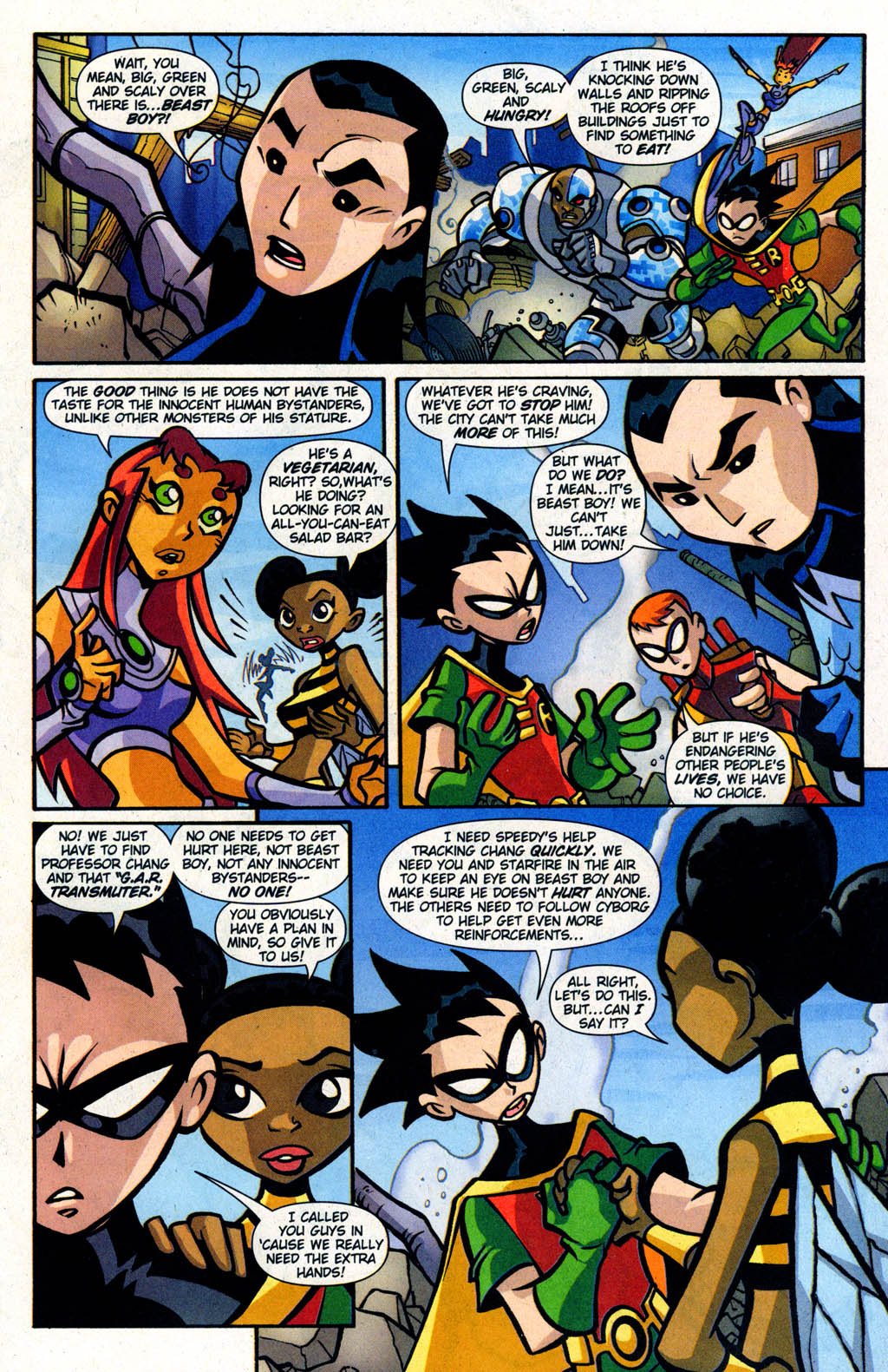 Read online Teen Titans Go! (2003) comic -  Issue #21 - 7