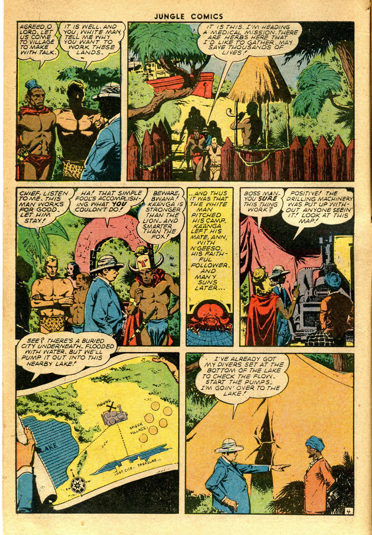 Read online Jungle Comics comic -  Issue #67 - 6