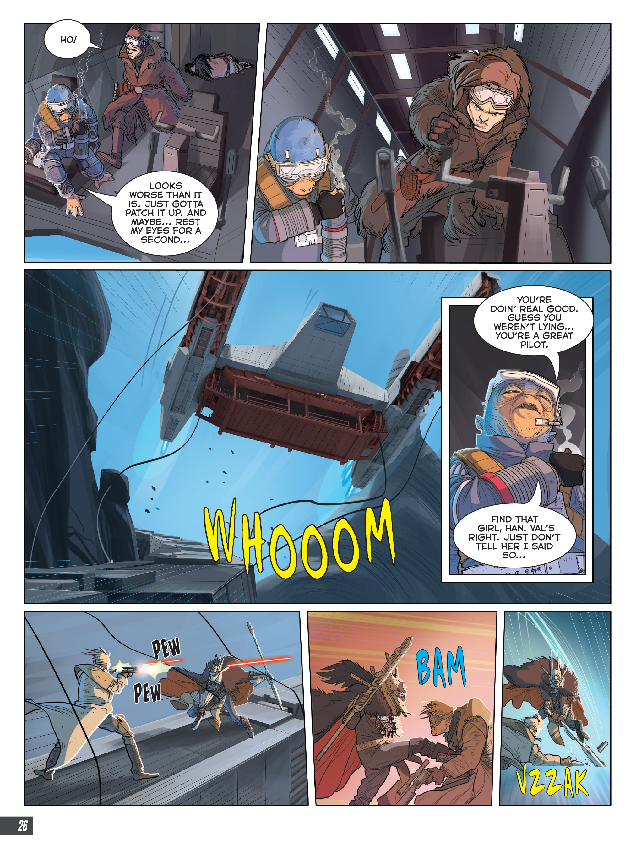 Read online Star Wars: Solo Graphic Novel Adaptation comic -  Issue # TPB - 25