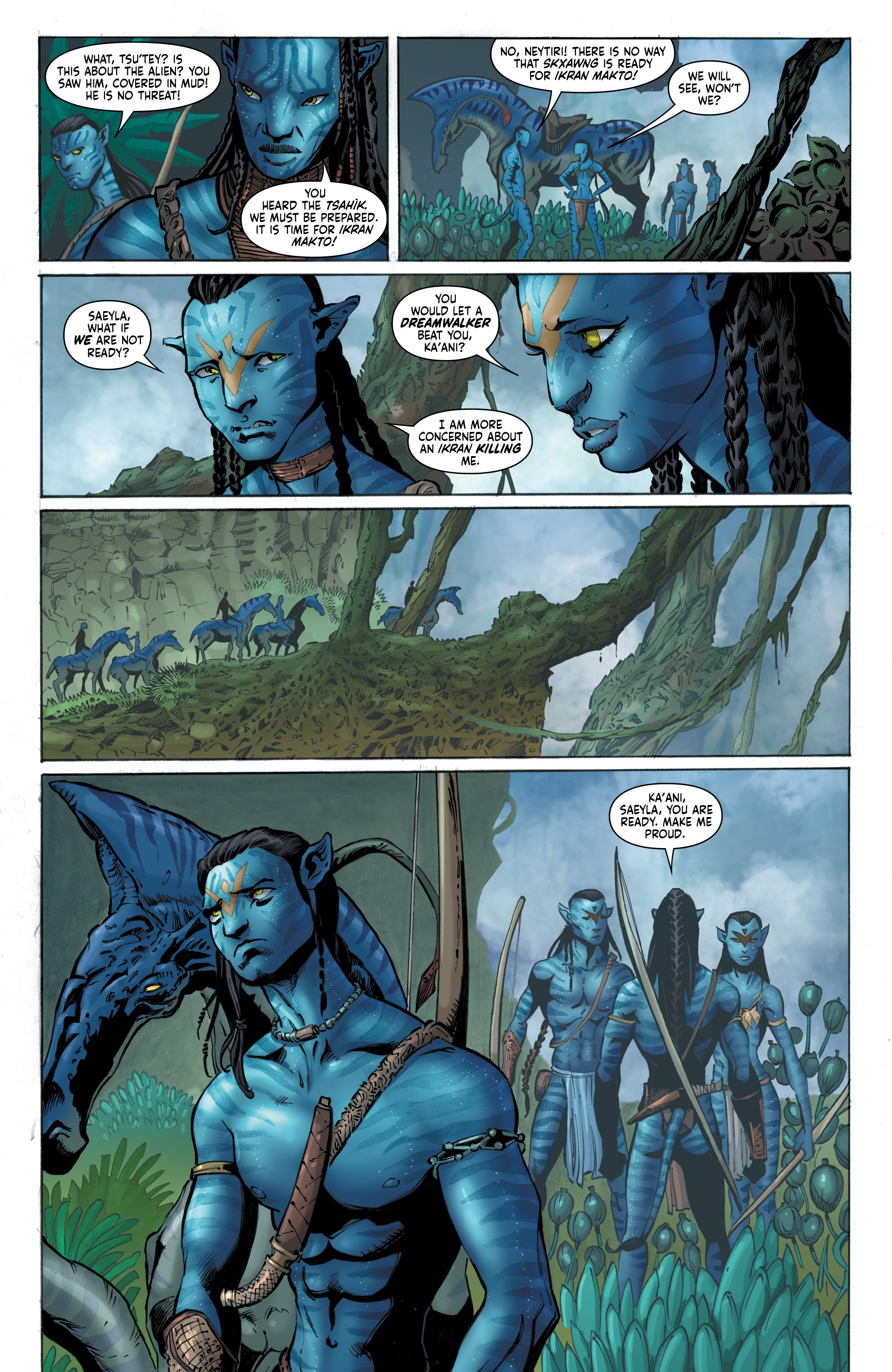 Read online Avatar: Tsu'tey's Path comic -  Issue #2 - 18