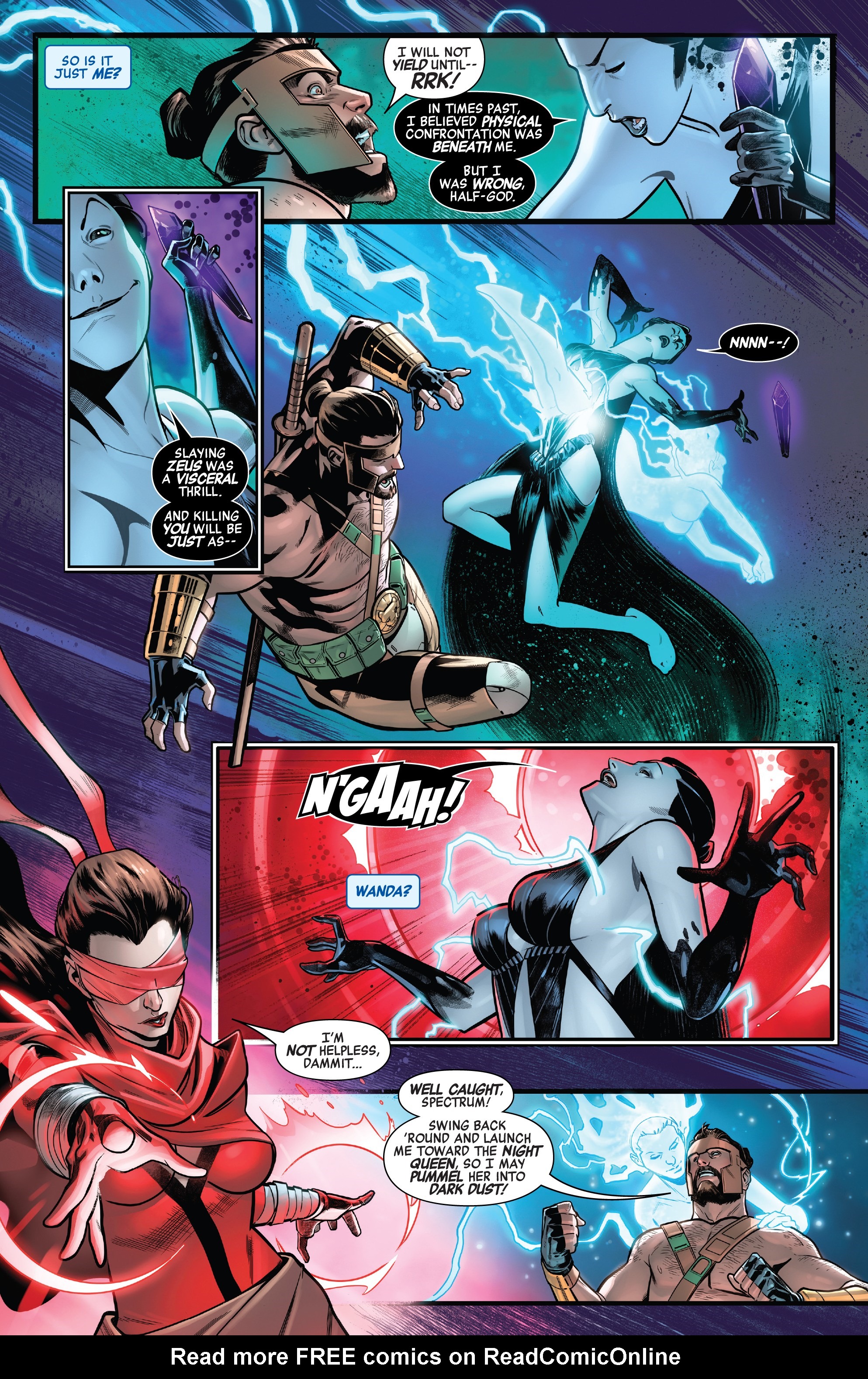 Read online Avengers No Road Home comic -  Issue #7 - 12