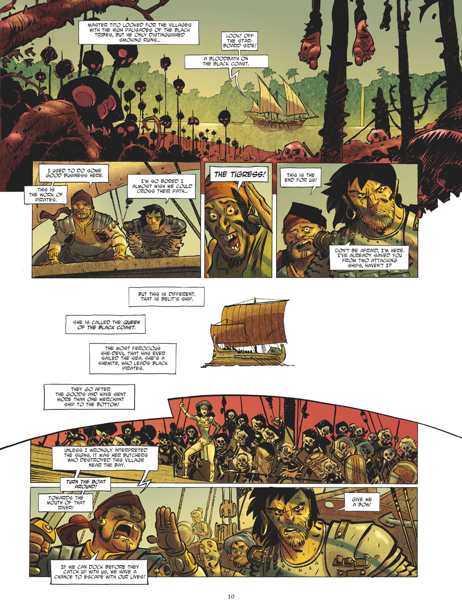 Read online Conan le Cimmérien - La Reine de la côte noire comic -  Issue #1 - 11