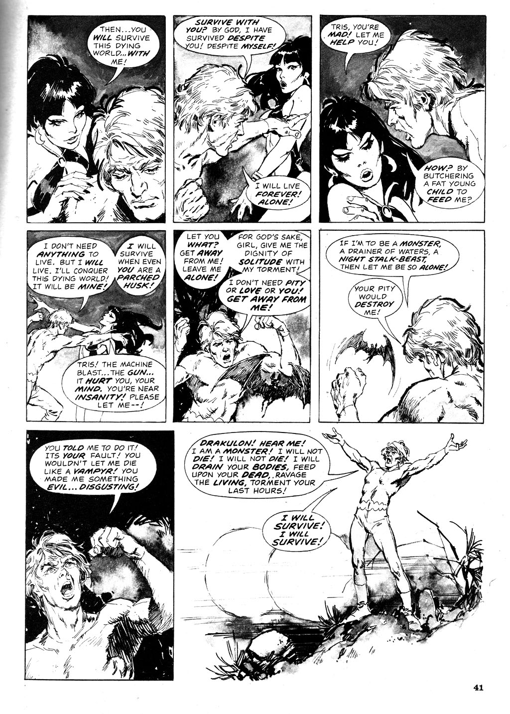 Read online Vampirella (1969) comic -  Issue #100 - 41