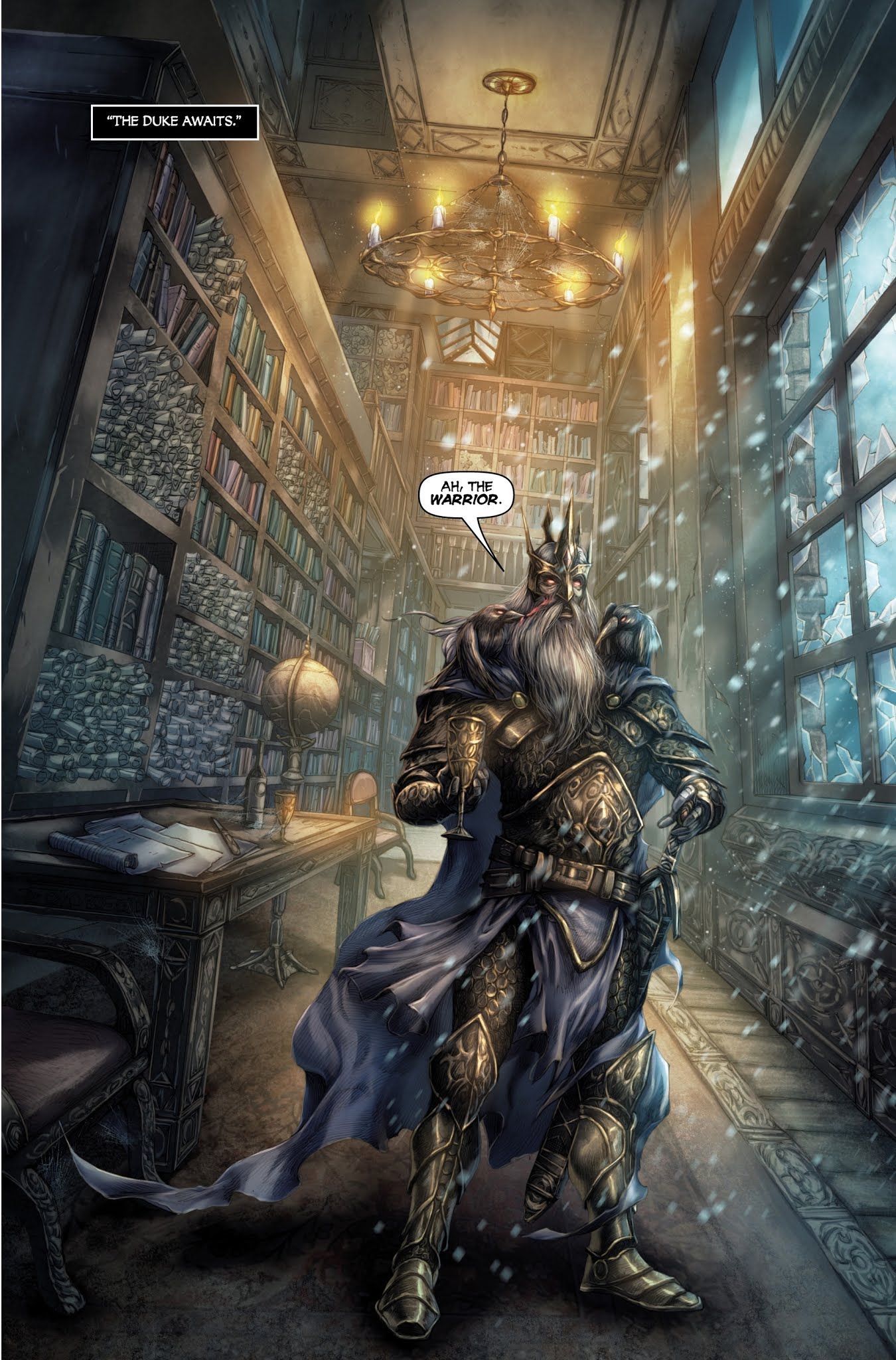 Read online Dark Souls: Winter's Spite comic -  Issue #3 - 9