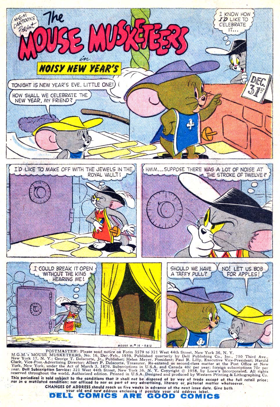 Read online M.G.M's The Mouse Musketeers comic -  Issue #16 - 3