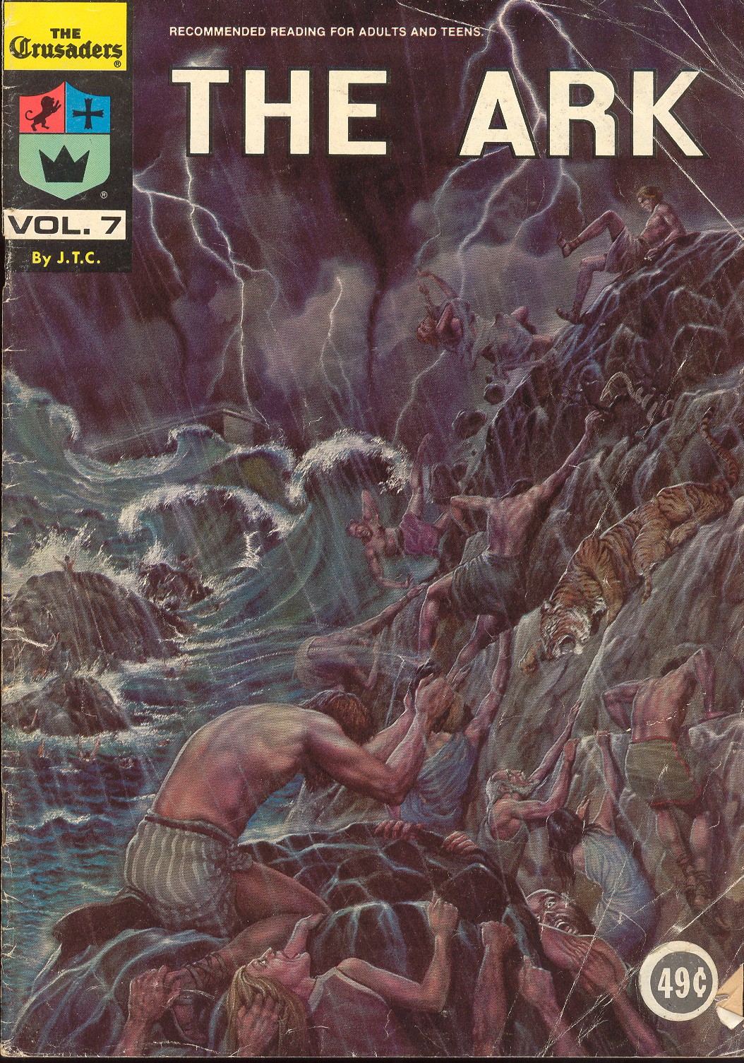 Read online The Crusaders (1974) comic -  Issue #7 - 1