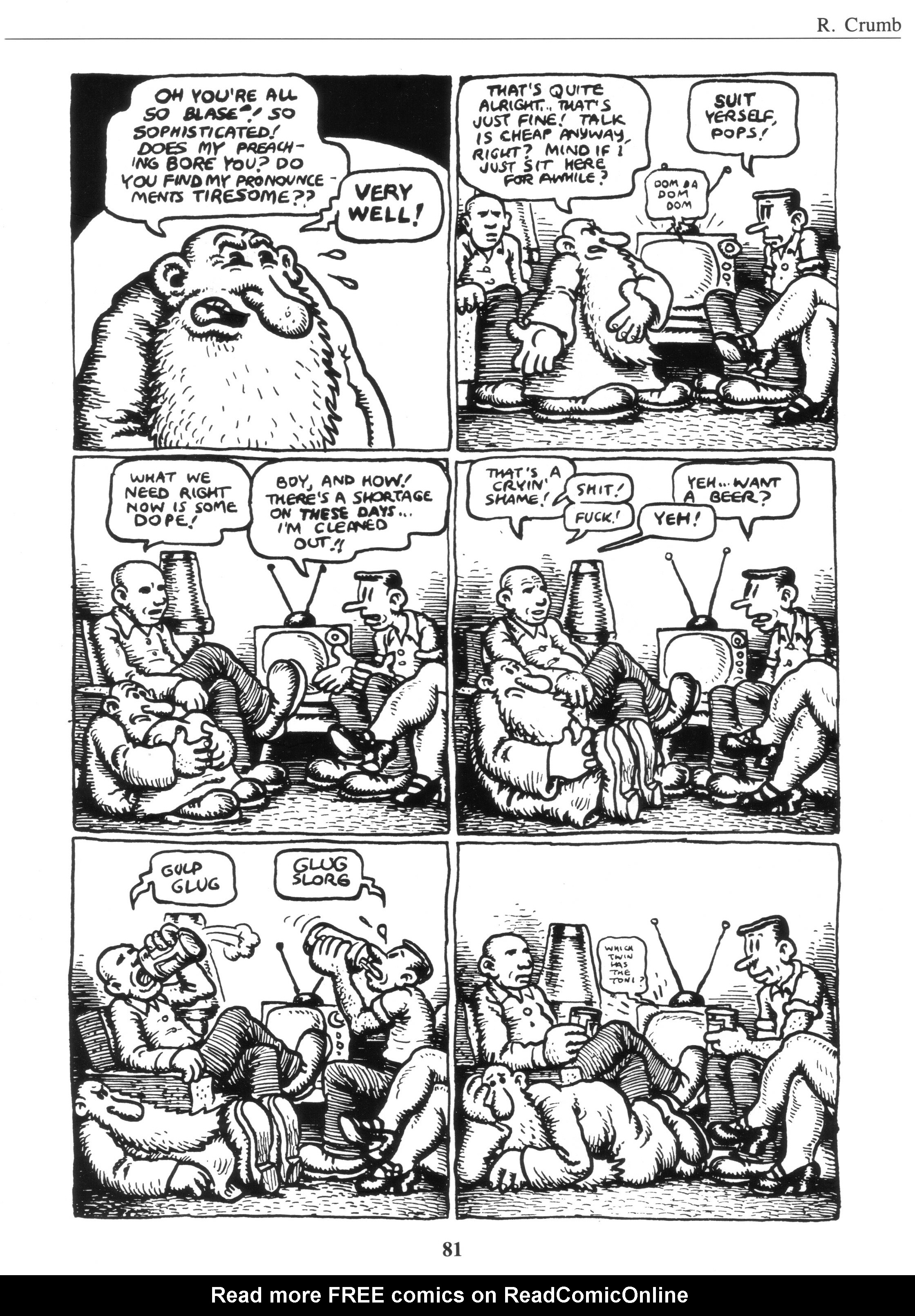 Read online The Complete Crumb Comics comic -  Issue # TPB 7 - 89