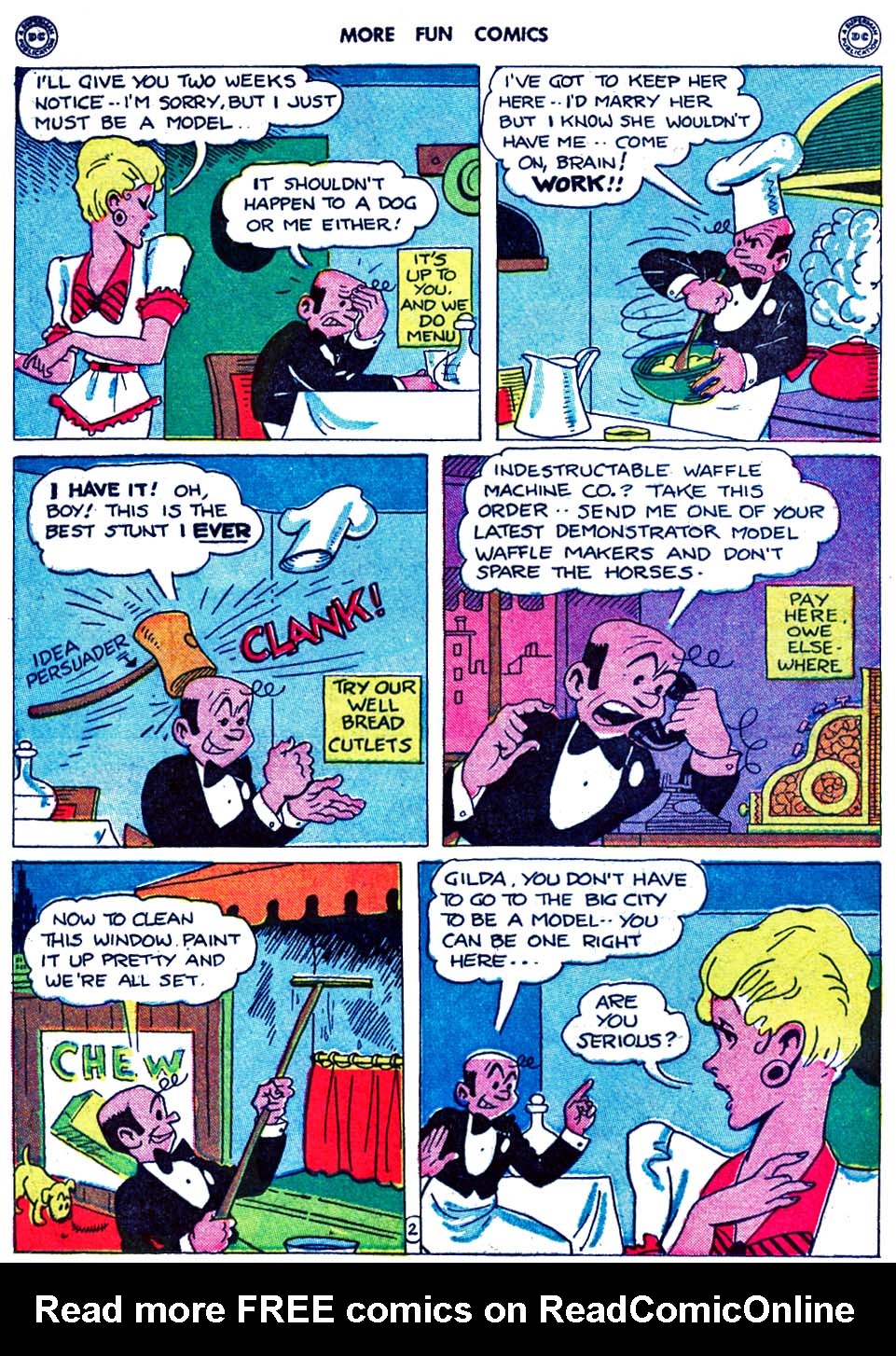 Read online More Fun Comics comic -  Issue #112 - 69