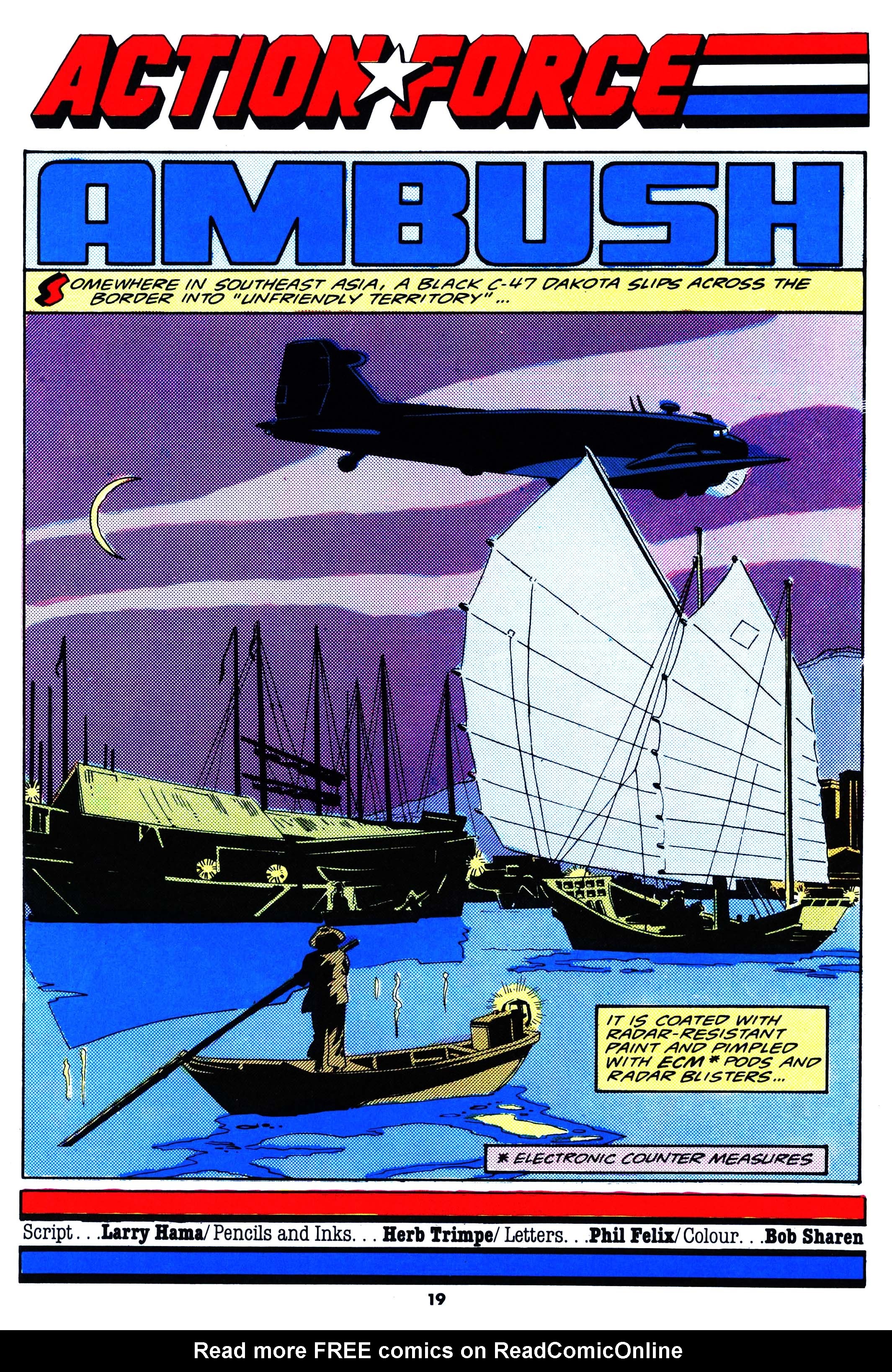 Read online Action Force comic -  Issue #36 - 19