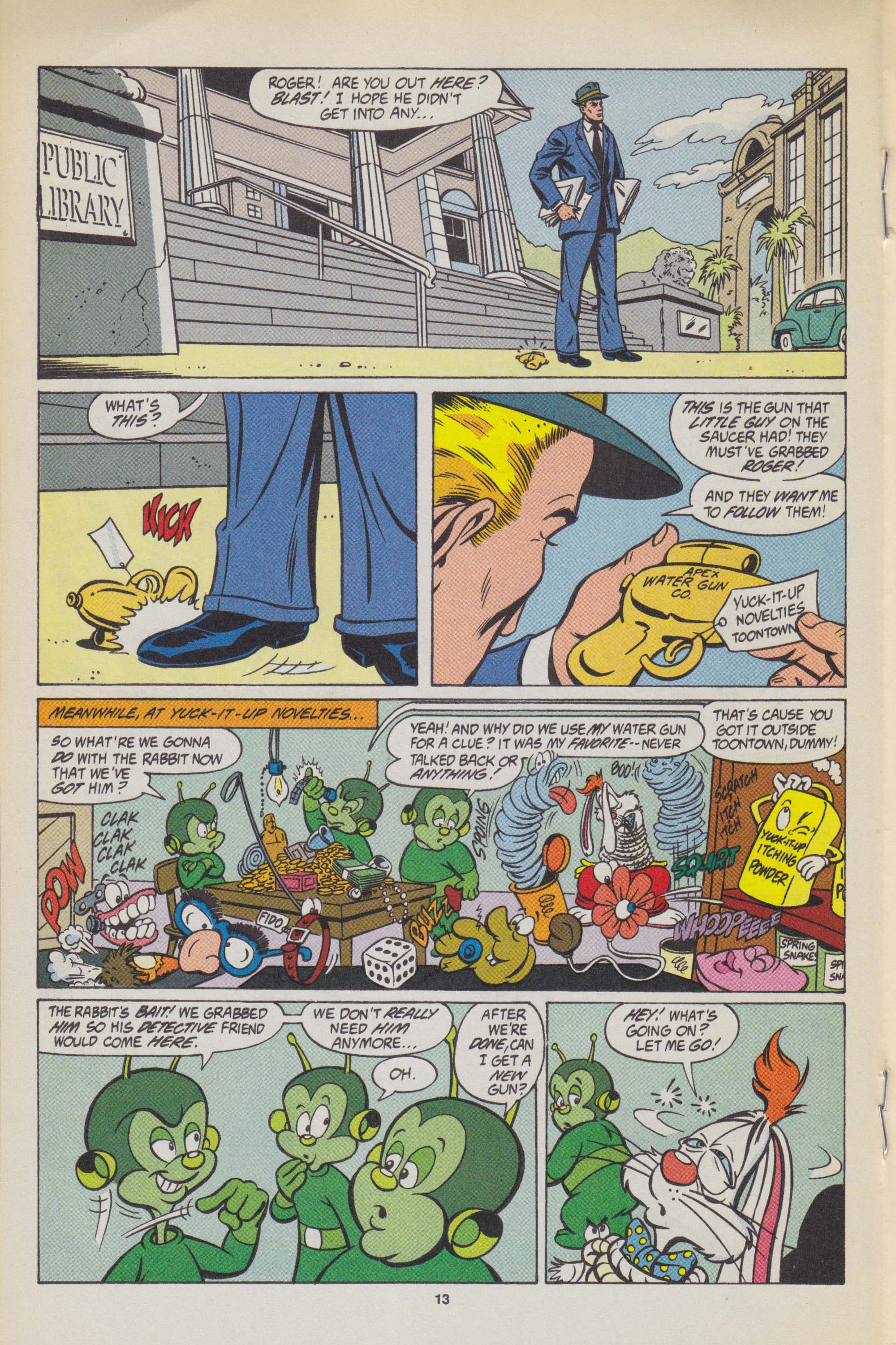 Read online Roger Rabbit comic -  Issue #17 - 18