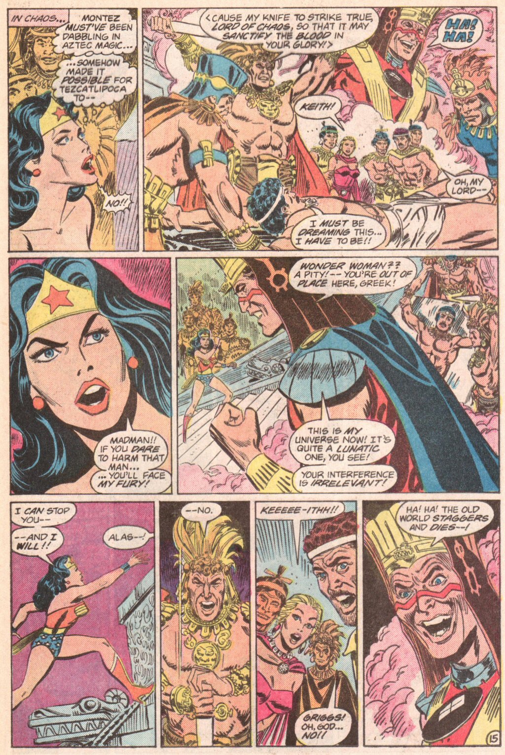 Read online Wonder Woman (1942) comic -  Issue #327 - 16