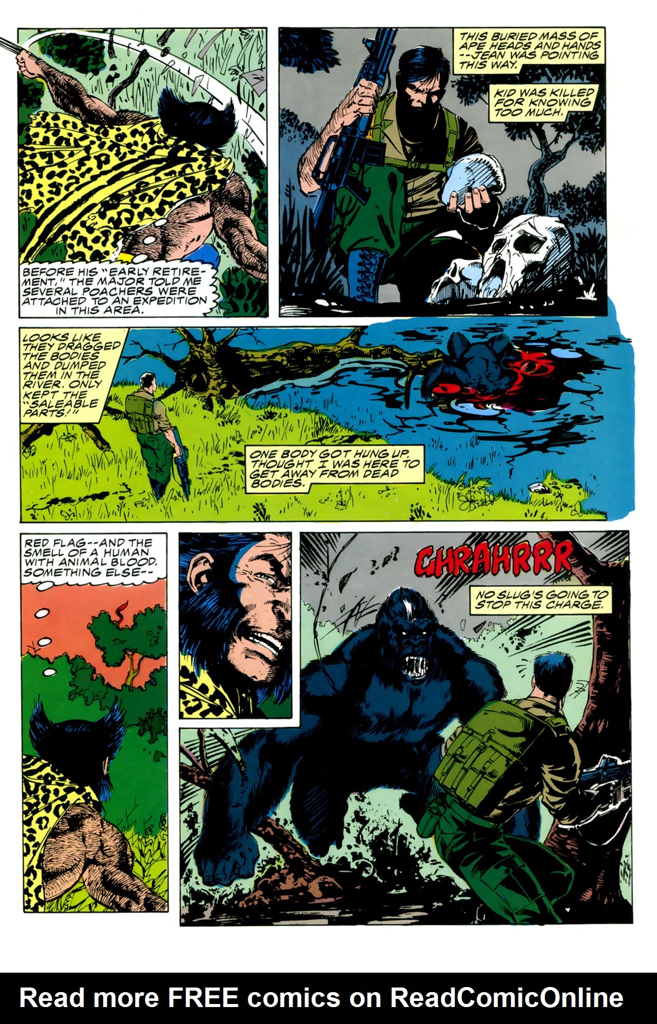 Read online The Punisher and Wolverine in African Saga comic -  Issue # Full - 22